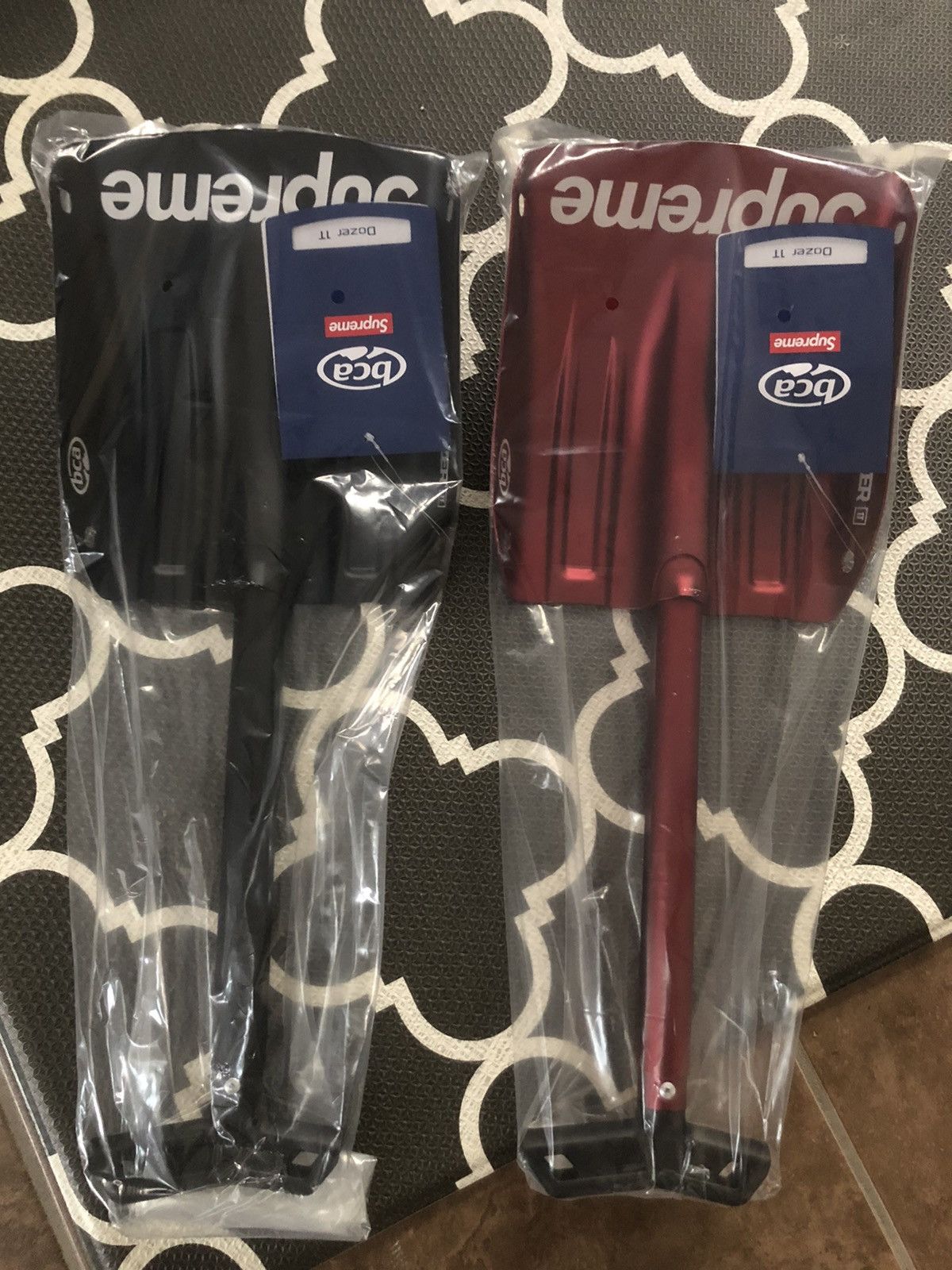 image of Supreme Backcountry Access Snow Shovel Red & Black Set, Men's