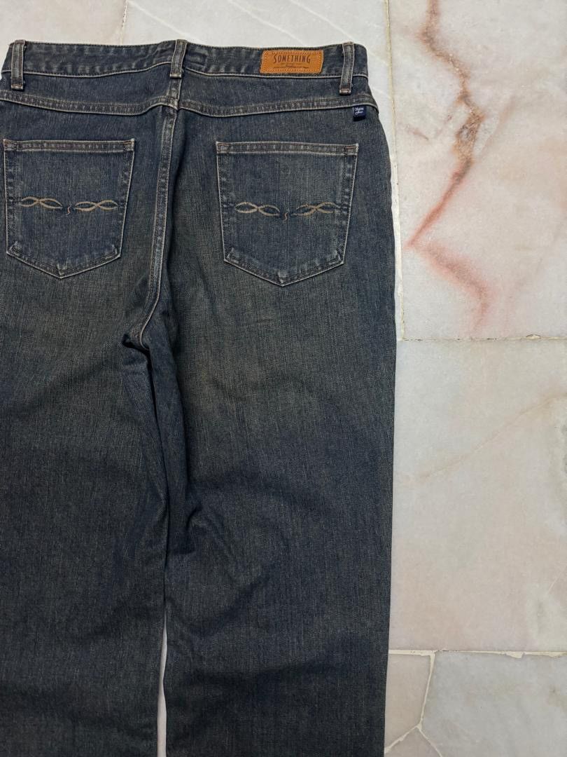Edwin 💥BAGGY💥EDWIN RUSTY SICK MUD WASH BAGGY STYLE 90s DARK DENIM Size US 30 / EU 46 - 15 Thumbnail