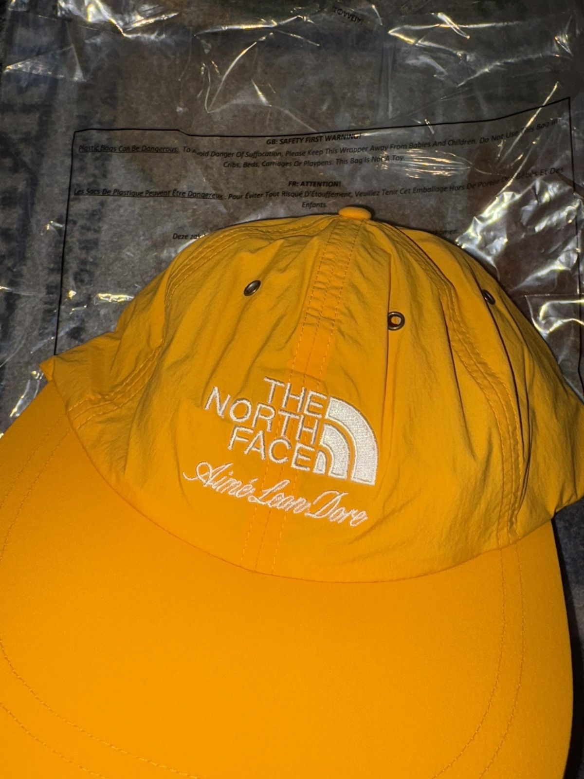 Aime Leon Dore Aime Leon Dore / The North Face Nylon Logo Hat Gold Size ONE SIZE - 2 Thumbnail