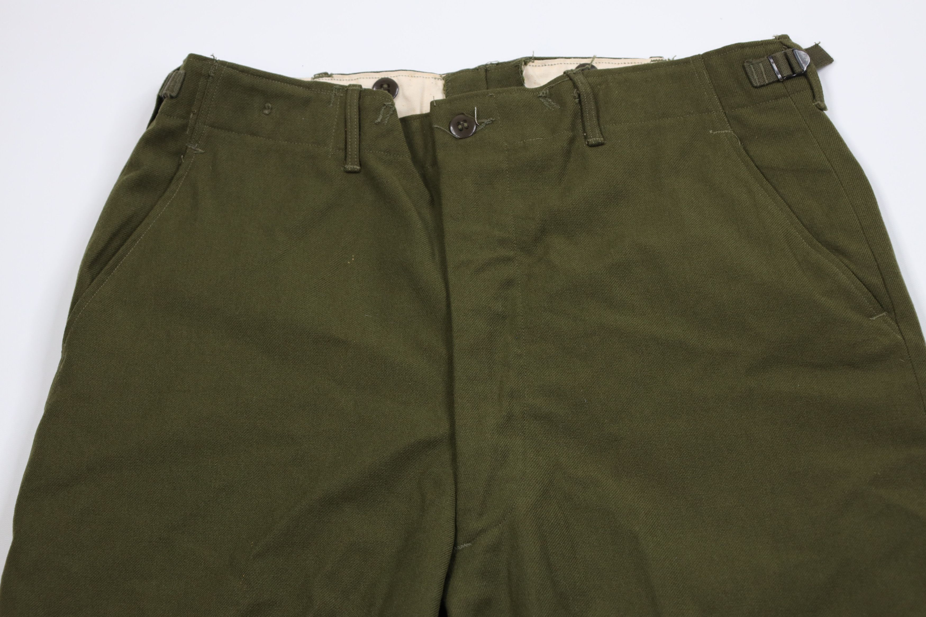 Vintage Vintage 50s Korean War Wide Leg M1951 Trousers Pants USA Size US 34 / EU 50 - 2 Thumbnail