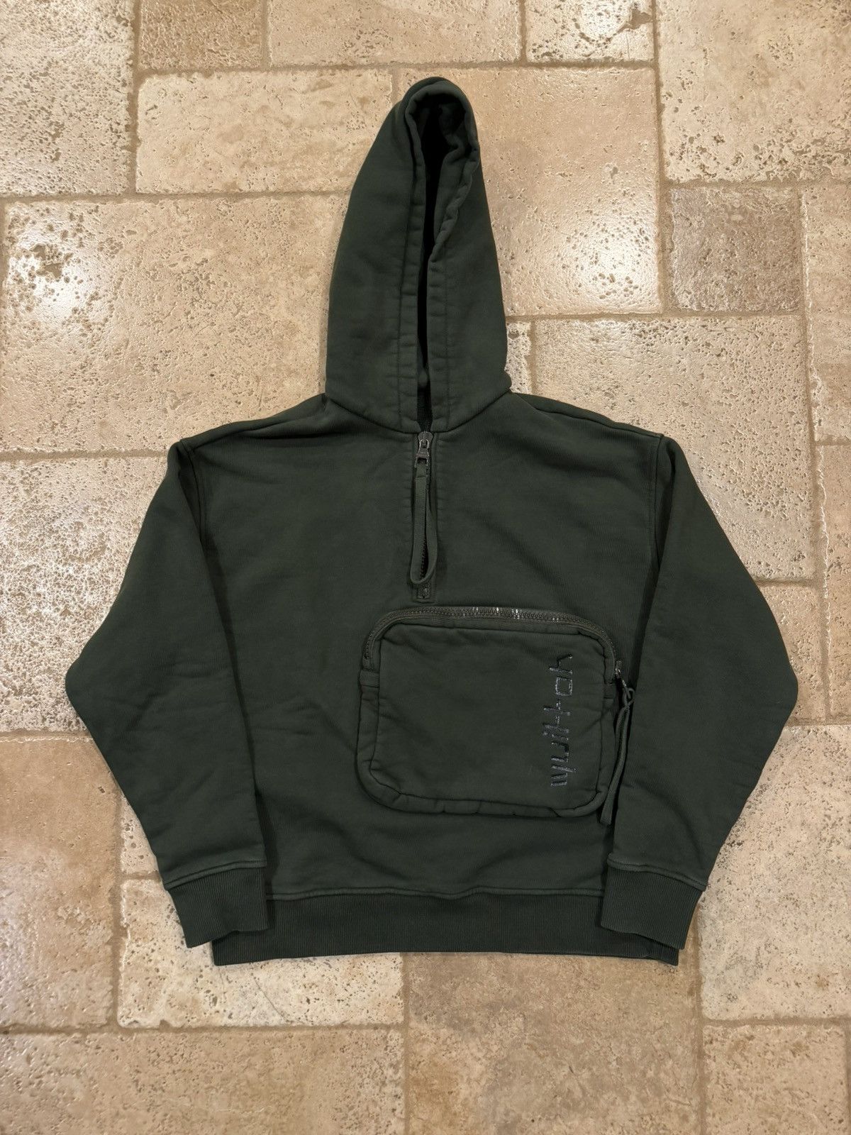 Louis Vuitton Louis Vuitton 3D Patch Pocket Quarter Zip Hoodie Sweatshirt Size US S / EU 44-46 / 1 - 1 Thumbnail