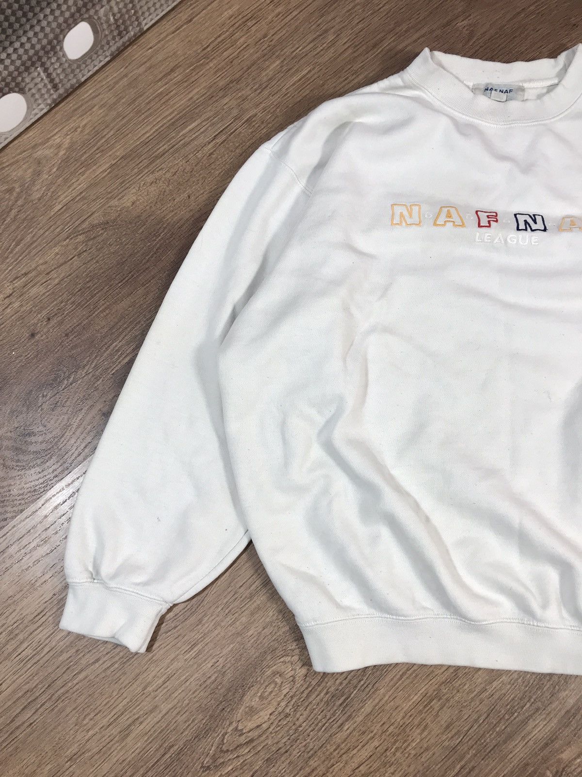 Japanese Brand × Vintage Vintage Naf Naf Sweatshirt Size US M / EU 48-50 / 2 - 2 Thumbnail