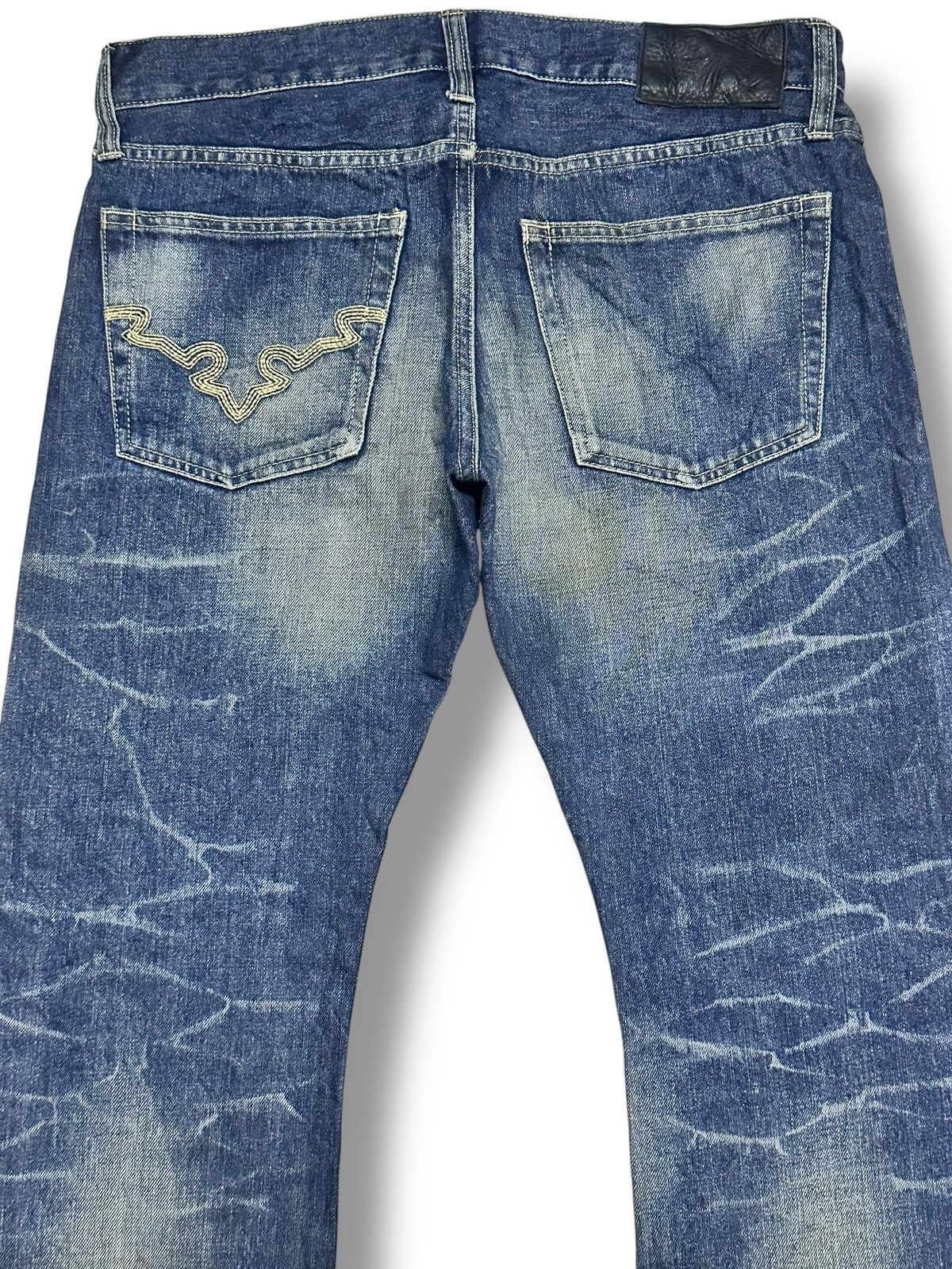 Japanese Brand 💥Cook Jeans 25th Anniversary Rare Release, Thunder💥 Size US 34 / EU 50 - 5 Thumbnail