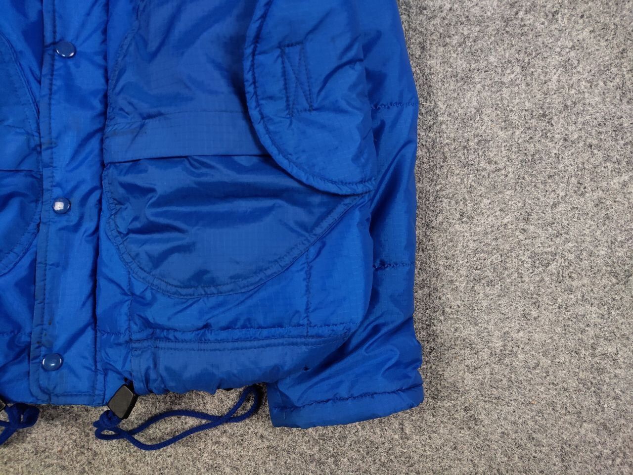 Vintage Vintage 90's Ford Motorsport Racing Winter Blue Nylon Jacket Size US S / EU 44-46 / 1 - 9 Thumbnail