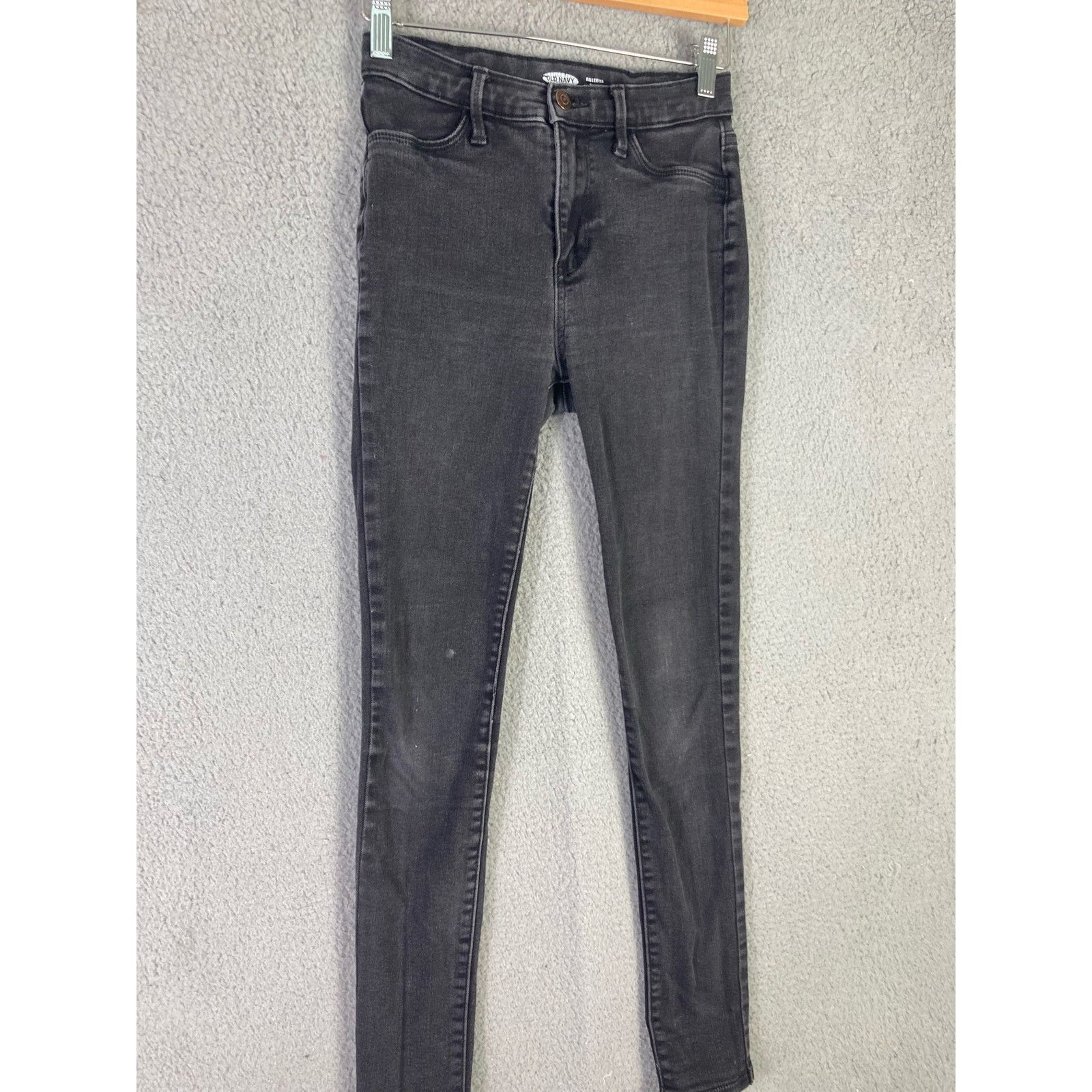 Old Navy Old Navy Women's Skinny Jeans Ballerina Style Black Size 8 Size 30" / US 8 / IT 44 - 8 Thumbnail