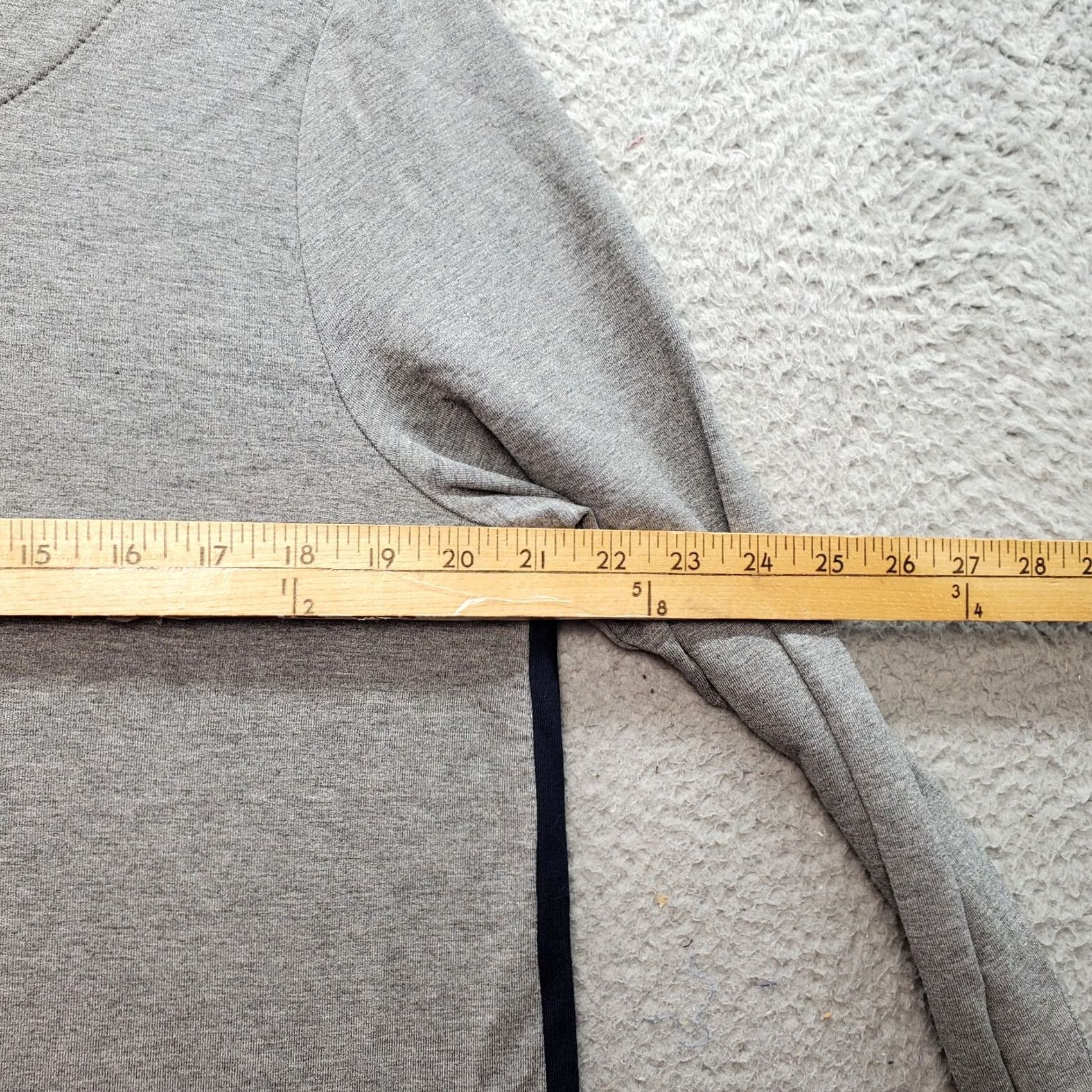 J. Jill J. Jill Wearever T-Shirt Dress Women Size L Gray Rayon Round Neck Pullover Short Sleeve Comfort Shirt Dress Size L / US 10 / IT 46 - 4 Thumbnail