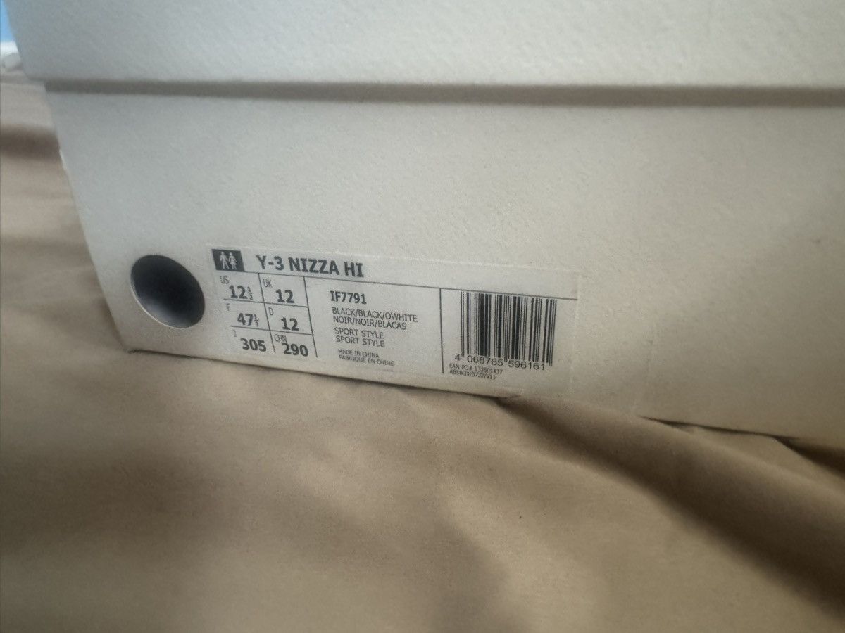 Y-3 y-3 nizza hi Size US 12.5 / EU 45-46 - 7 Thumbnail