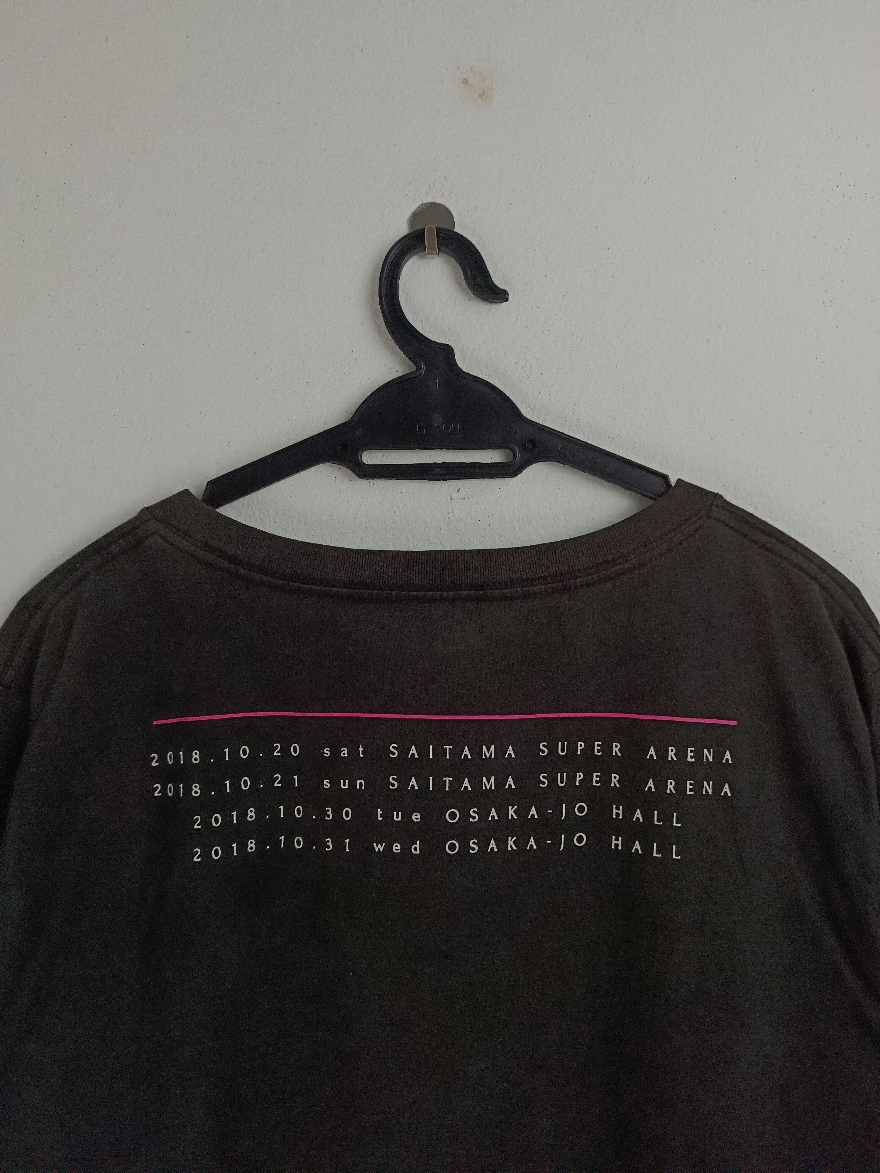 Band Tees THRASHED FADED VINTAGE ONE OK ROCK TOUR TEE radwimps gnu Size US L / EU 52-54 / 3 - 16 Thumbnail