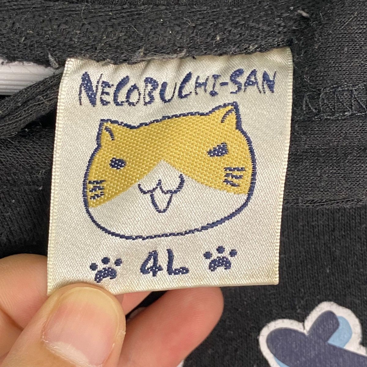 Other Vintage Necobuchisan Hoodie Sweater Black Big Logo Size 4L Size US L / EU 52-54 / 3 - 5 Thumbnail