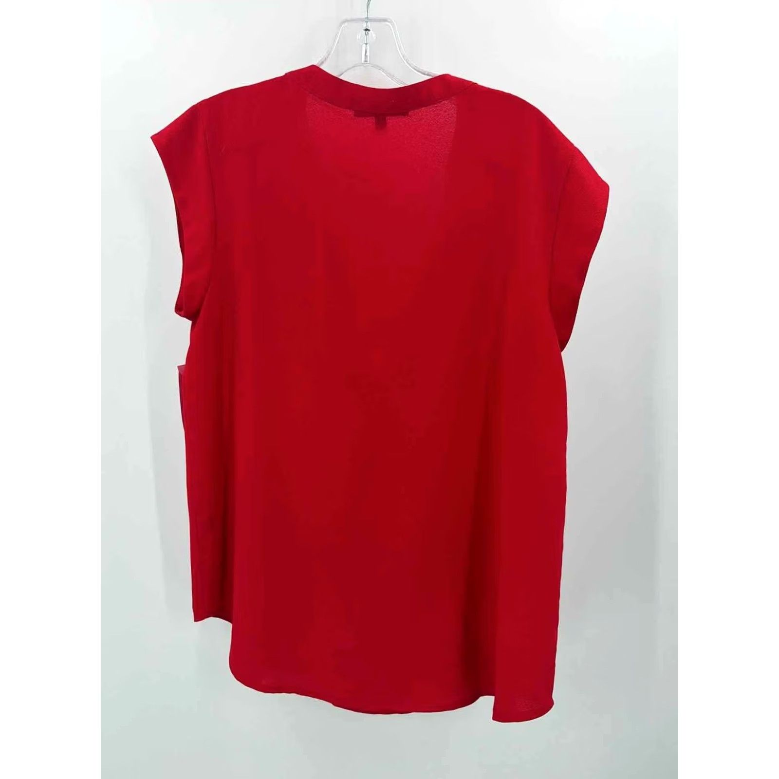 Vintage Gibson Blouse Red Size Medium Size M / US 6-8 / IT 42-44 - 2 Thumbnail