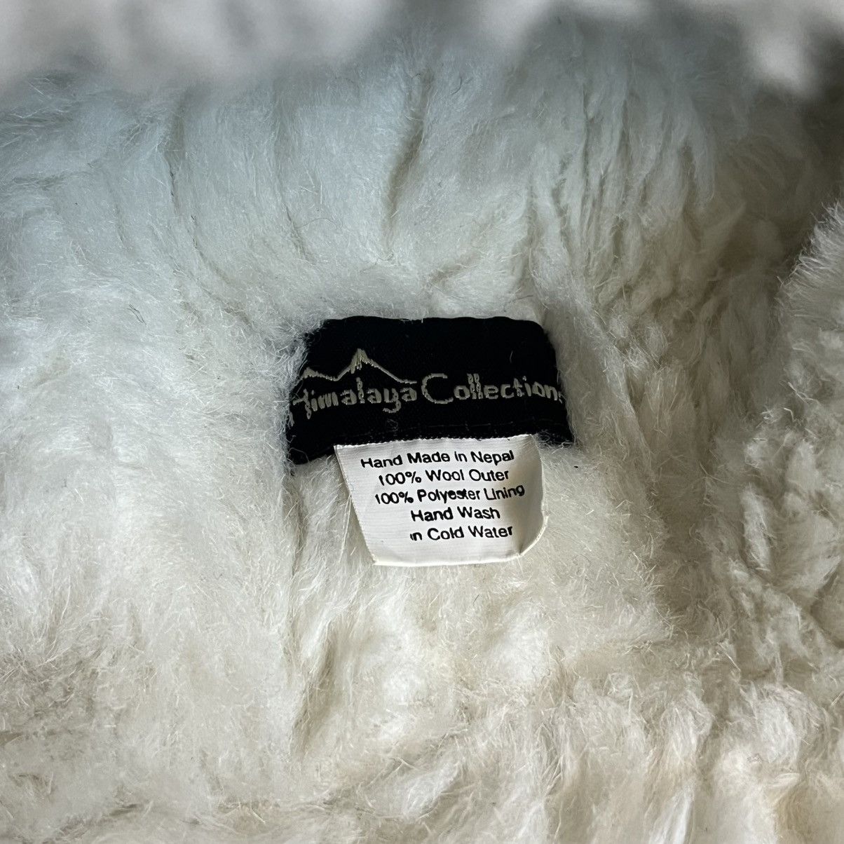 Vintage Vintage 1990s Himalaya Collection Hand Made Nepal Wool Hat Size ONE SIZE - 4 Thumbnail