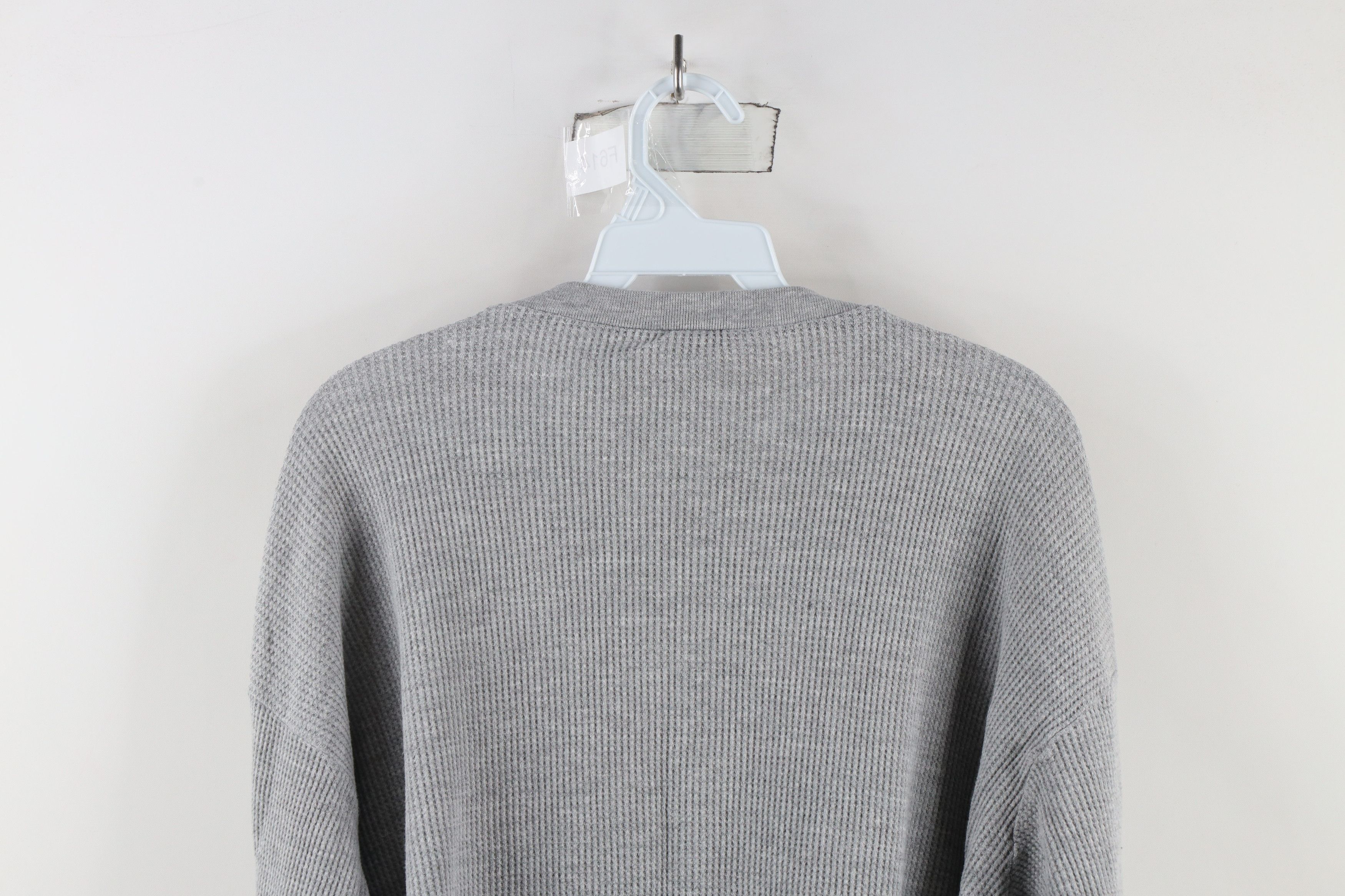 Vintage Vintage 90s Thermal Knit University of Michigan T-Shirt Size US L / EU 52-54 / 3 - 7 Thumbnail