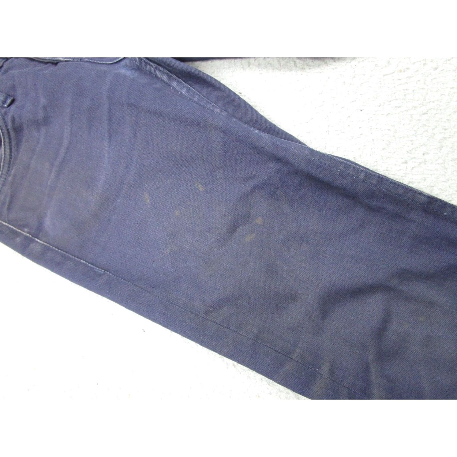 Denime VINTAGE Unbranded Jeans Men 30 Slim Straight Blue Denim Grunge 90s Style Regular Rise Mid 30x27 Size US 30 / EU 46 - 5 Thumbnail