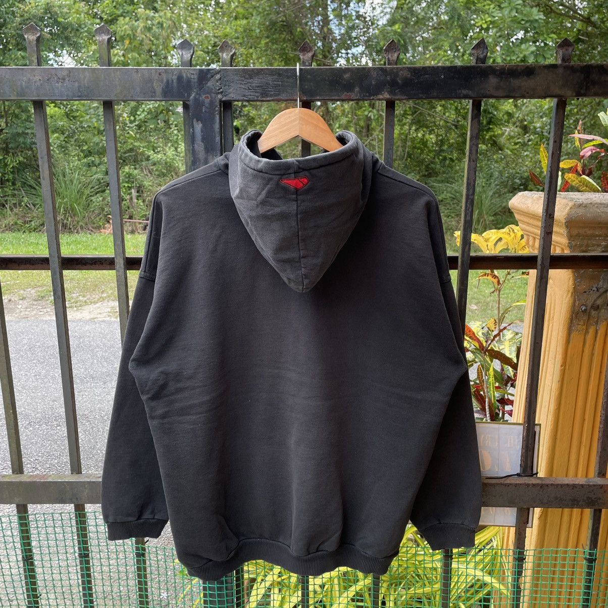 Vintage 🔥Vintage 90s Iris Snow Big Logo Pullover Hoodie Size US M / EU 48-50 / 2 - 2 Thumbnail