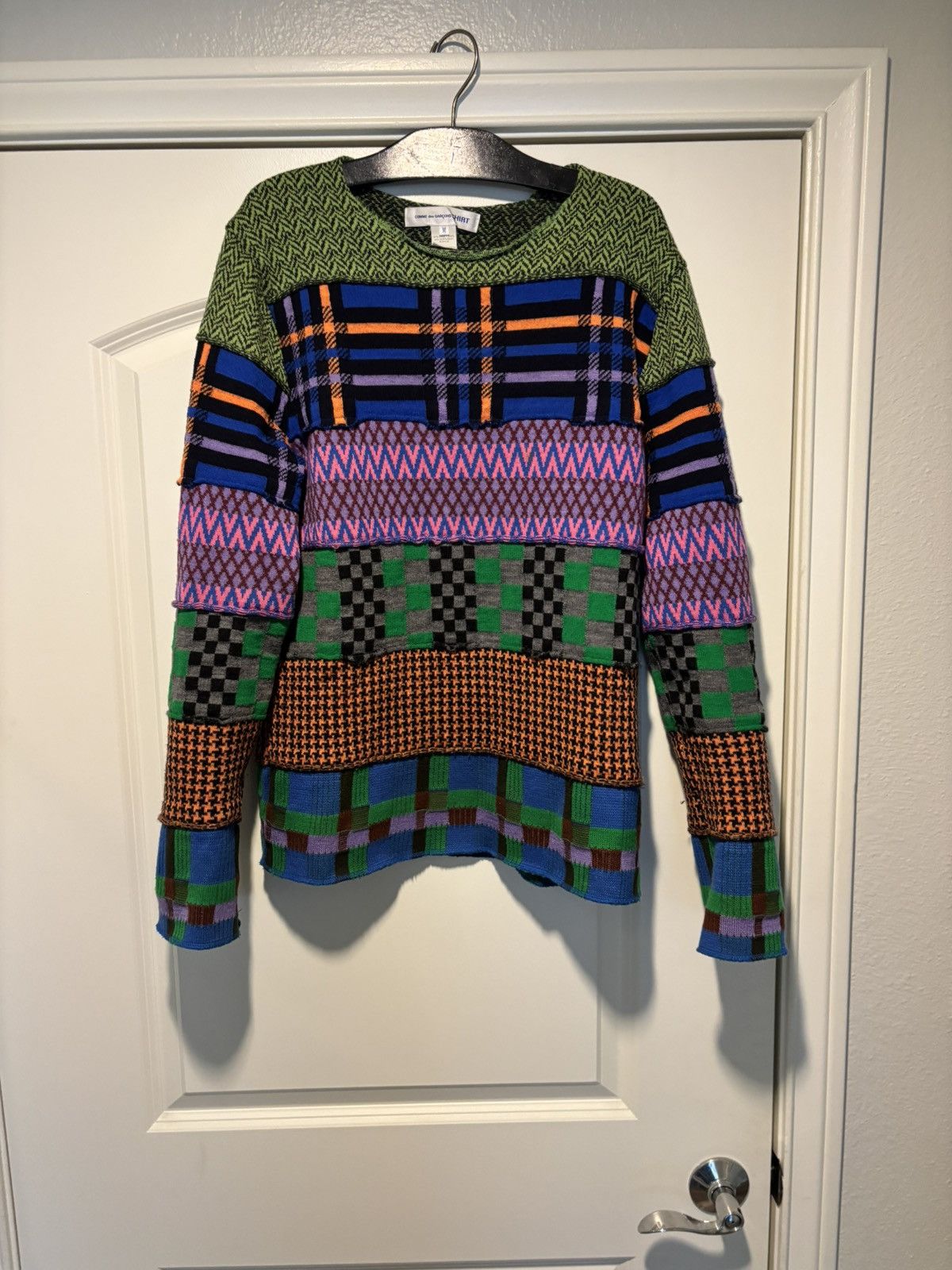 Comme des Garcons SHIRT CDG Shirt multicolor sweater Size US M / EU 48-50 / 2 - 1 Thumbnail