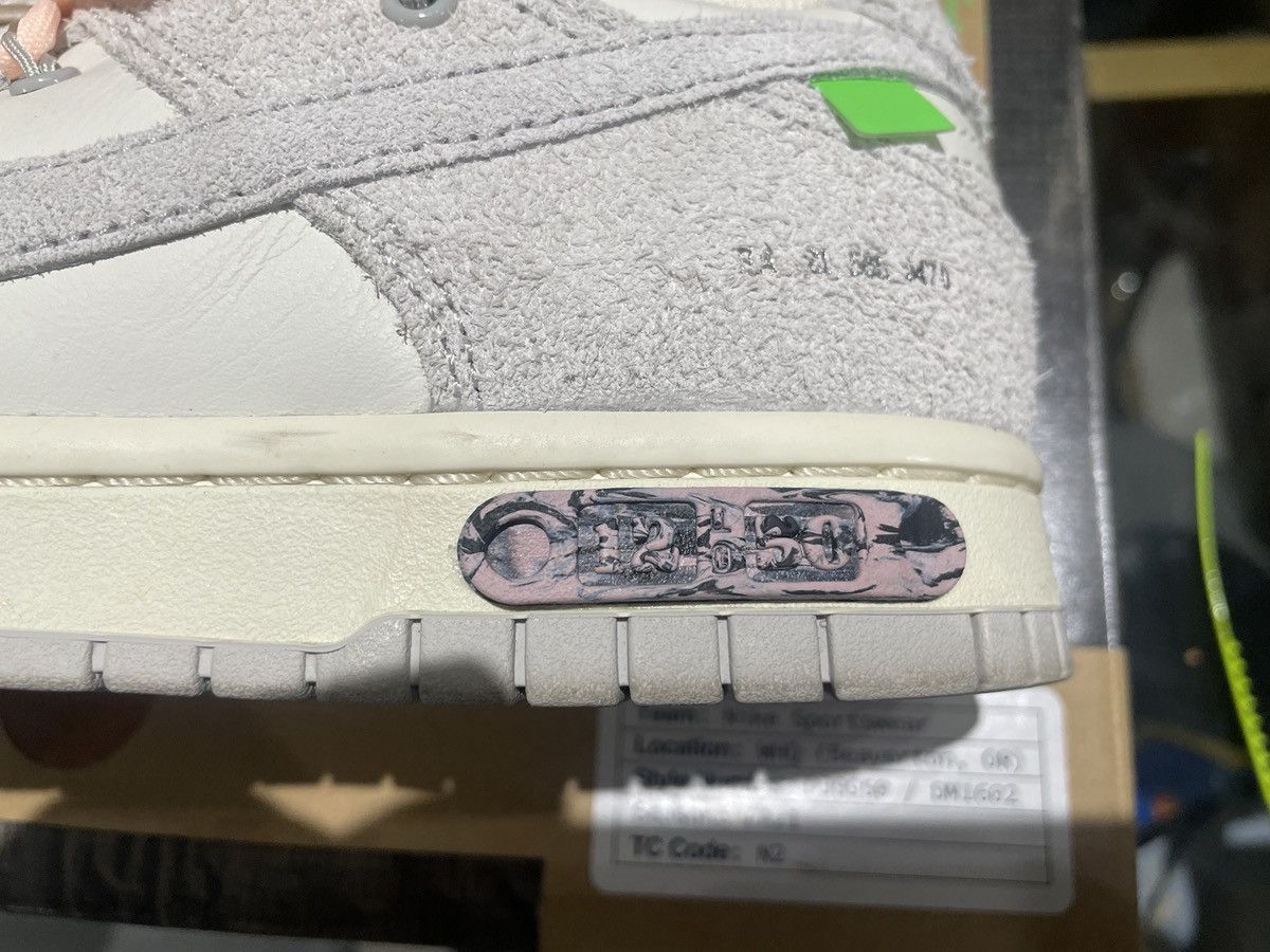 Nike × Off-White Nike x Off-White Dunk Low Lot 12 Size US 8 / EU 41 - 6 Thumbnail