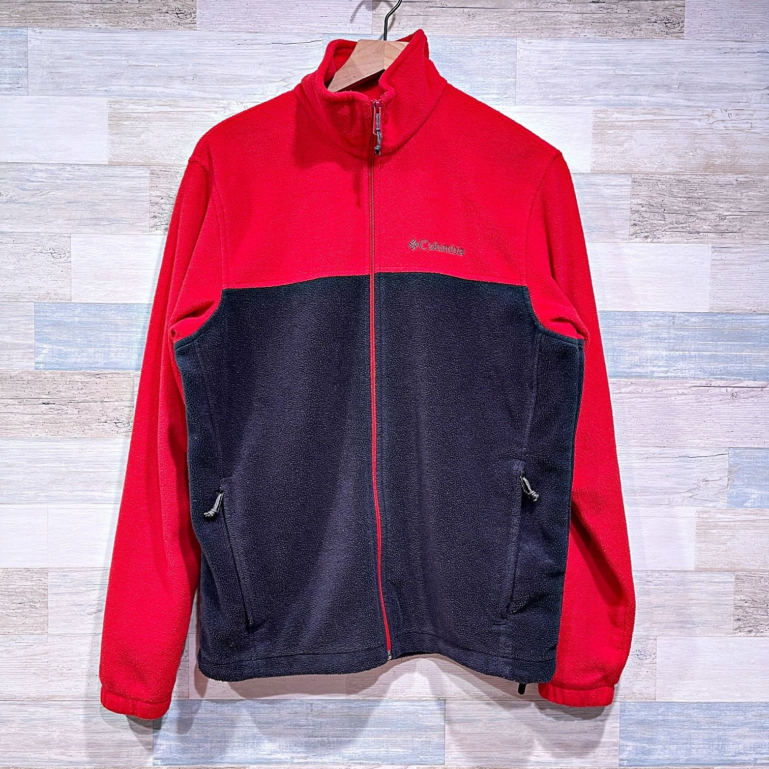 Columbia Columbia Steens Mountain 2.0 Fleece Jacket Black Red Mens M Size US M / EU 48-50 / 2 - 1 Thumbnail