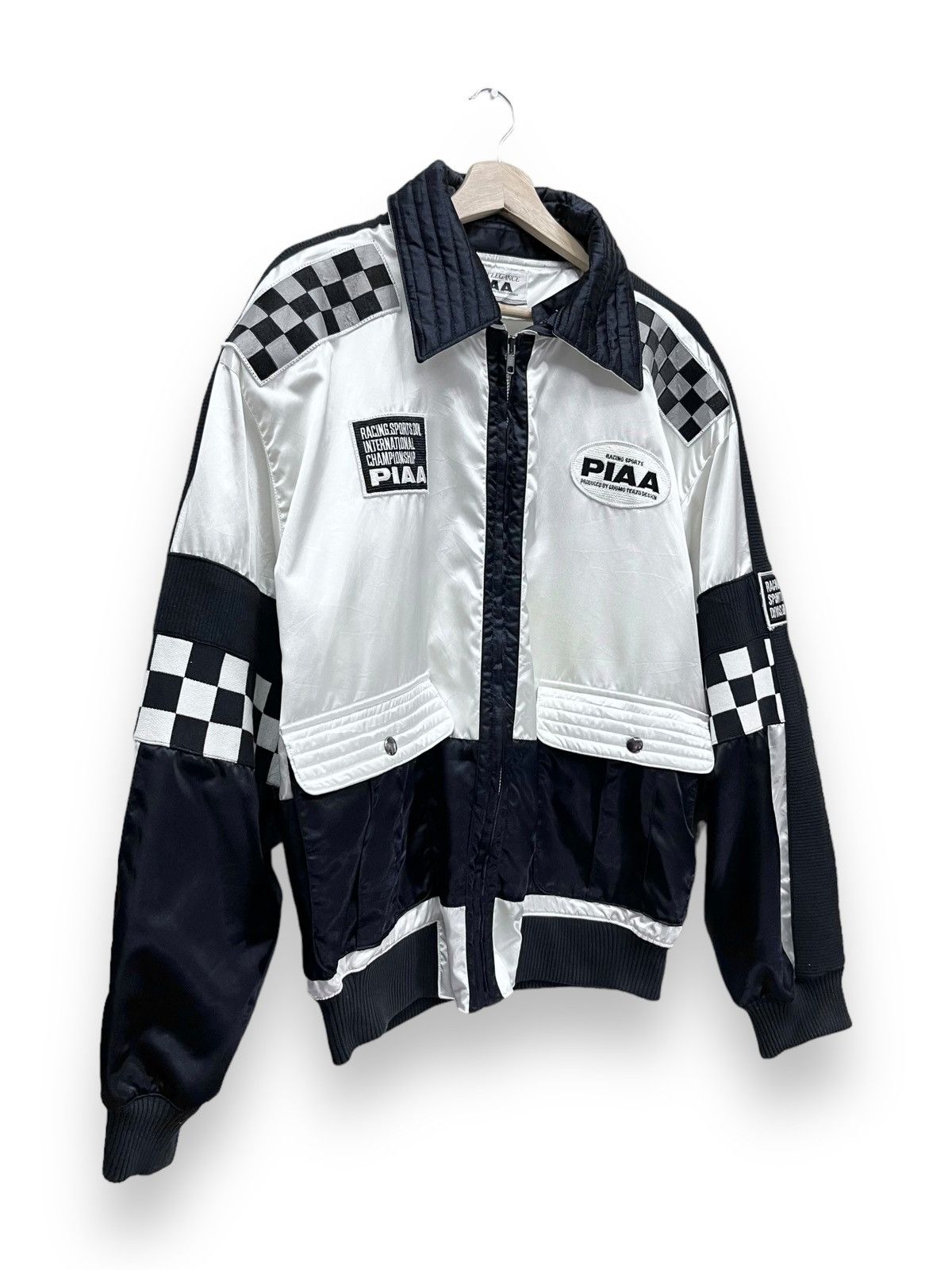 Vintage FYE🔥Vtg 90’s PIAA RACING SPORTS Nylon Bomber Style Jacket Size US L / EU 52-54 / 3 - 6 Thumbnail