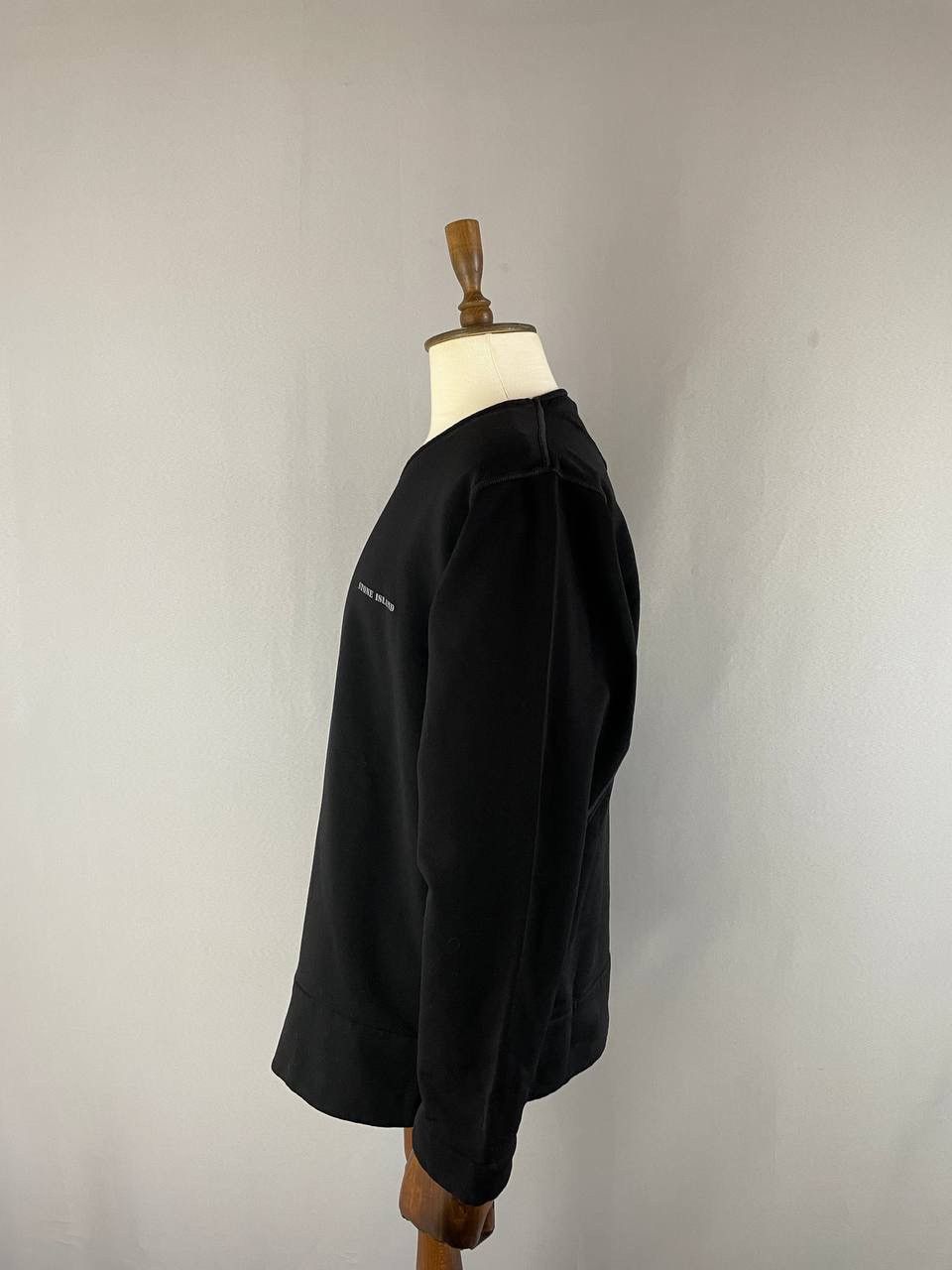 Stone Island Stone Island Crewneck Sweatshirt Black Vintage Size US M / EU 48-50 / 2 - 6 Thumbnail