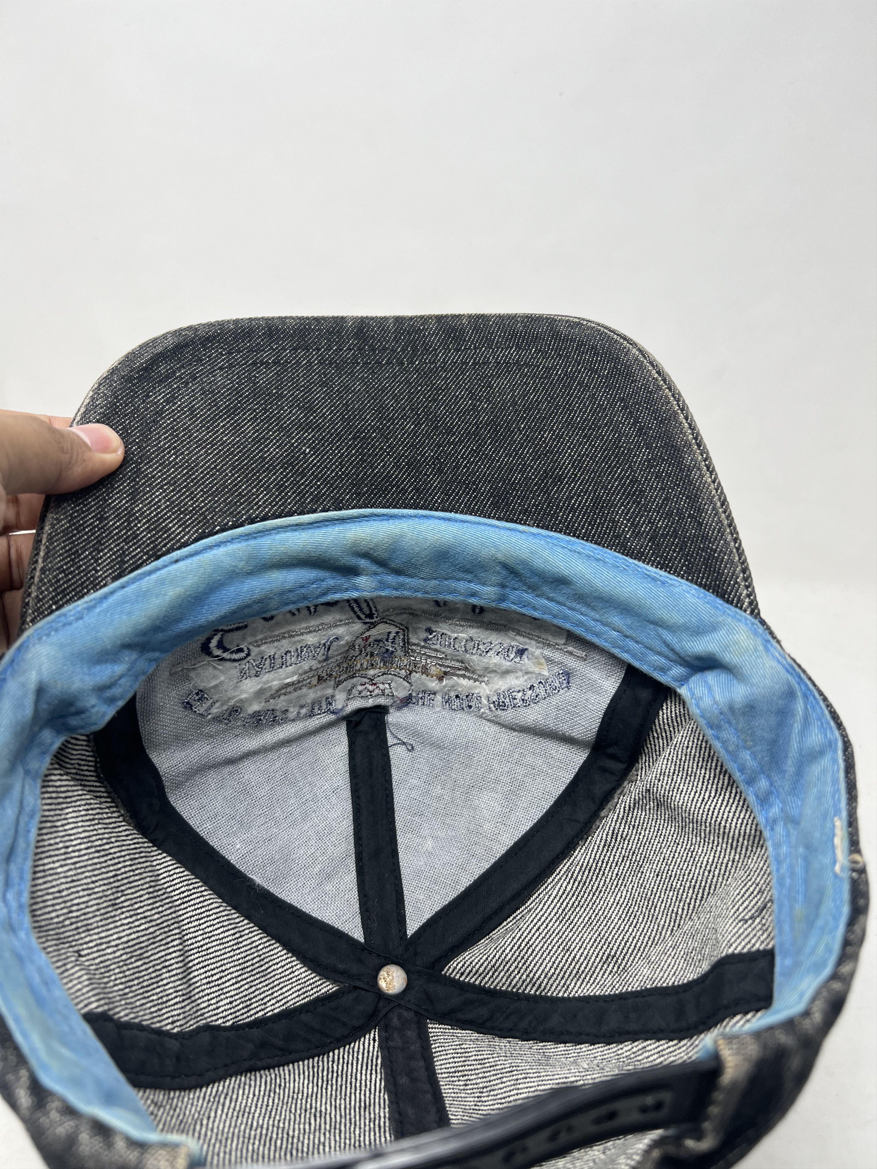 Hat Club Explosion Denim Fade Hat Size ONE SIZE - 8 Thumbnail