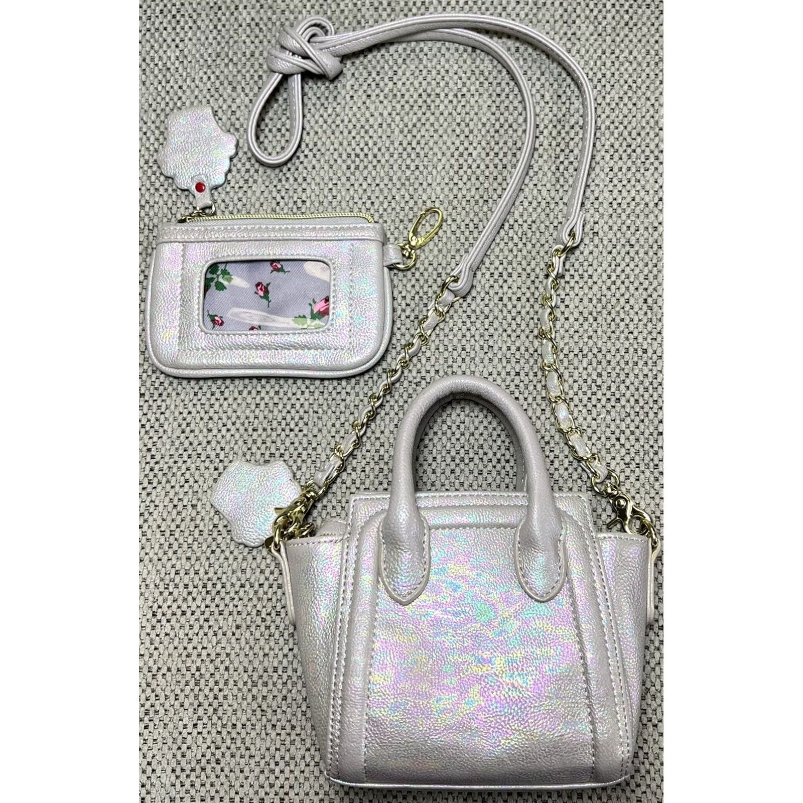 Betsey Johnson Betsey Johnson Purse Womens Mini Iridescent Trolls bag Wallet Size ONE SIZE - 2 Thumbnail
