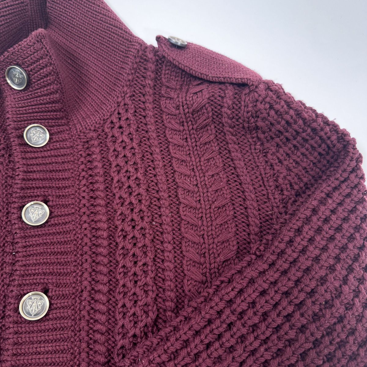 Gucci GUCCI shawl knit from the Tom Ford era Size US XXS / EU 40 - 5 Thumbnail