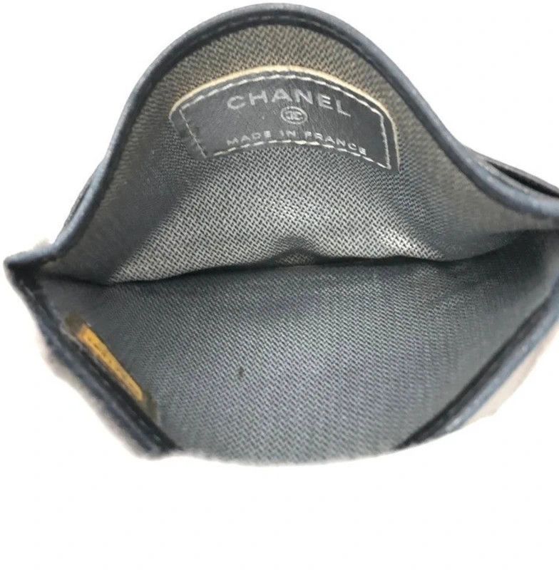 Chanel Chanel Card Holder, One Size, Black Leather, CC Logo Size ONE SIZE - 5 Thumbnail