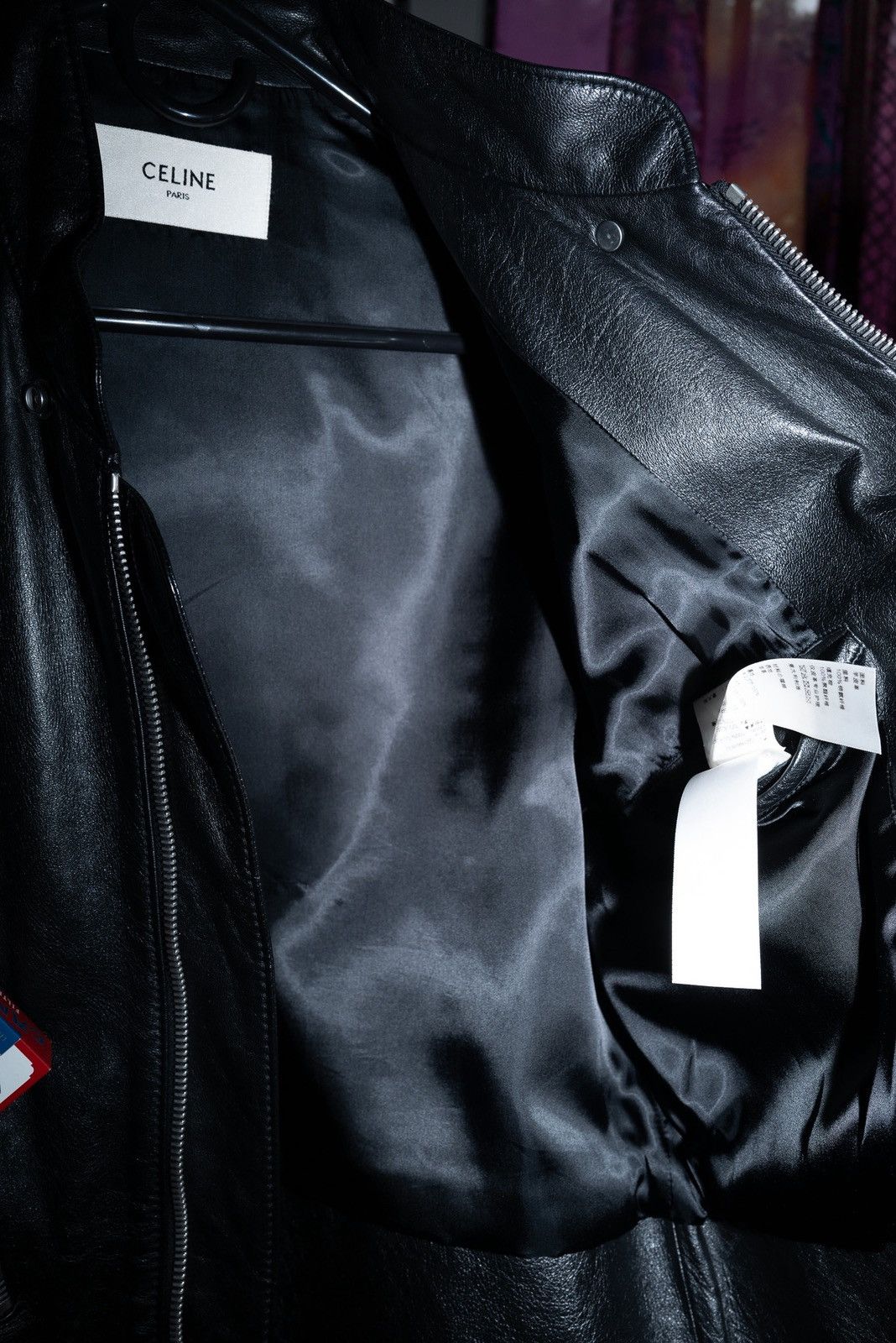 Hedi Slimane Celine 19AW Hedi Slimane Runway Cafe Racer Leather Jacket Size US M / EU 48-50 / 2 - 8 Thumbnail