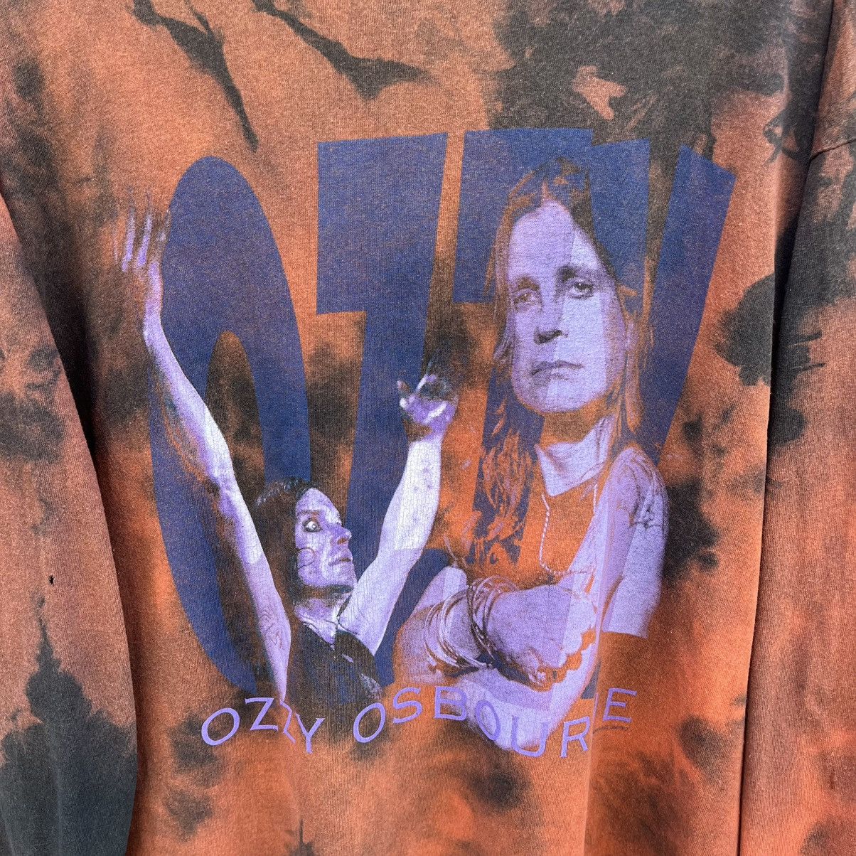 Ozzy Osbourne Thrashed Faded 90s Ozzy Osbourne Long Sleeve Tee Size US XL / EU 56 / 4 - 2 Thumbnail