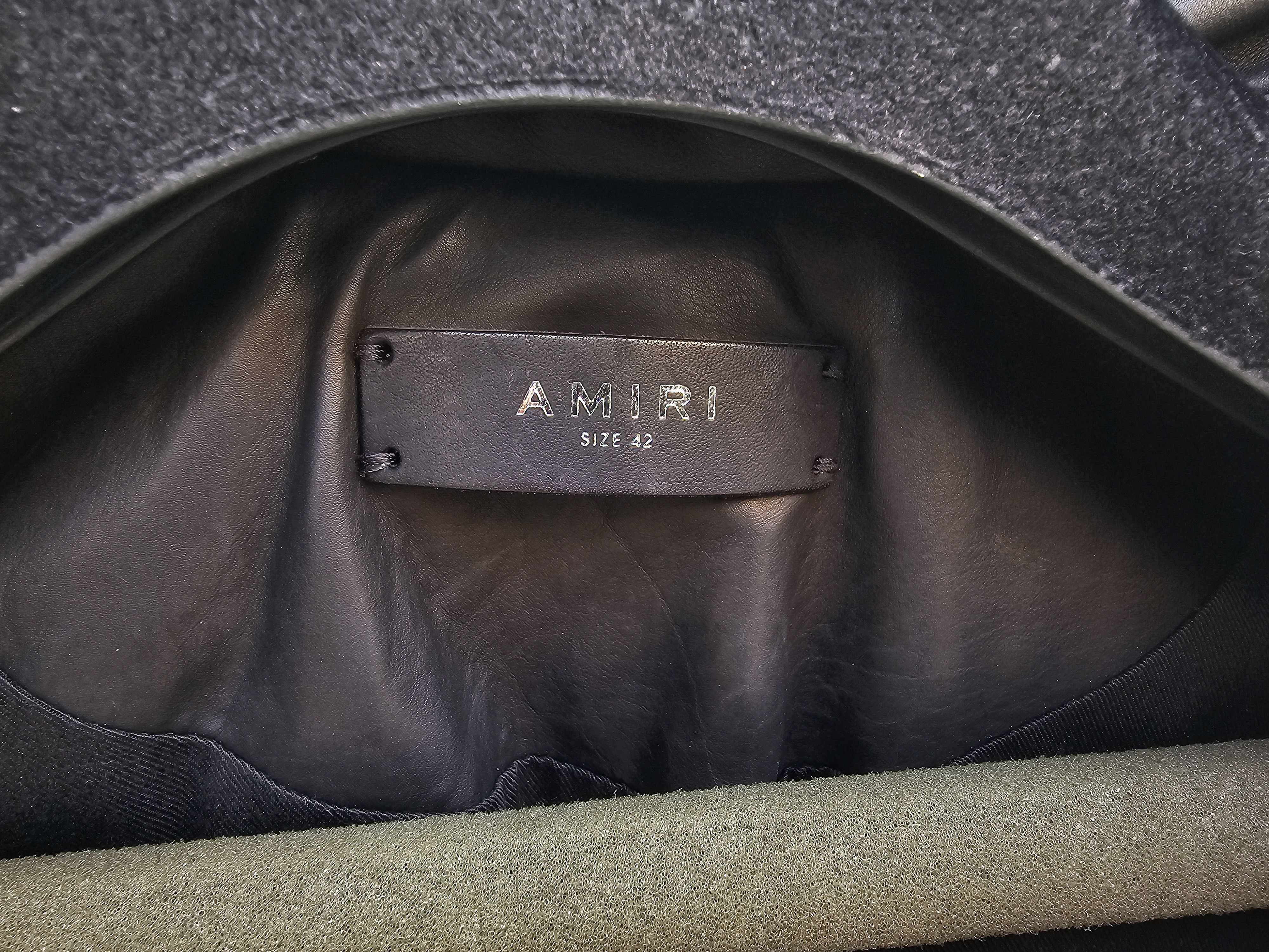 Amiri $3200 AMIRI Black Fringed Women's Biker Leather Vest Size M / US 6-8 / IT 42-44 - 20 Thumbnail