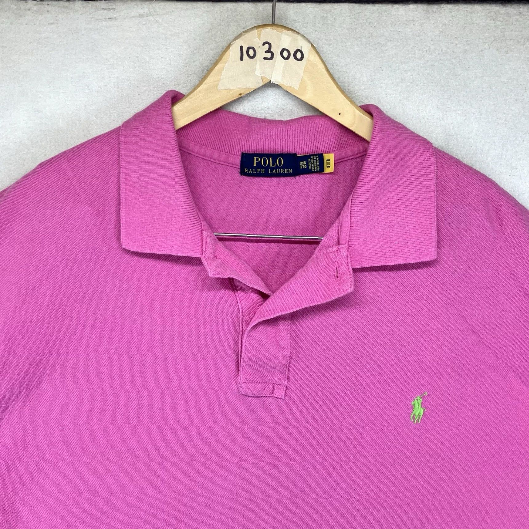 Polo Ralph Lauren Polo Ralph Lauren Polo Shirt Mens 3XB Pink Cotton Short Sleeve Casual Neon Pony Polo Shirt Mens 3X Big Pink Cotton Short Sleeve Casual Neon Pony Size US XXL / EU 58 / 5 - 5 Thumbnail