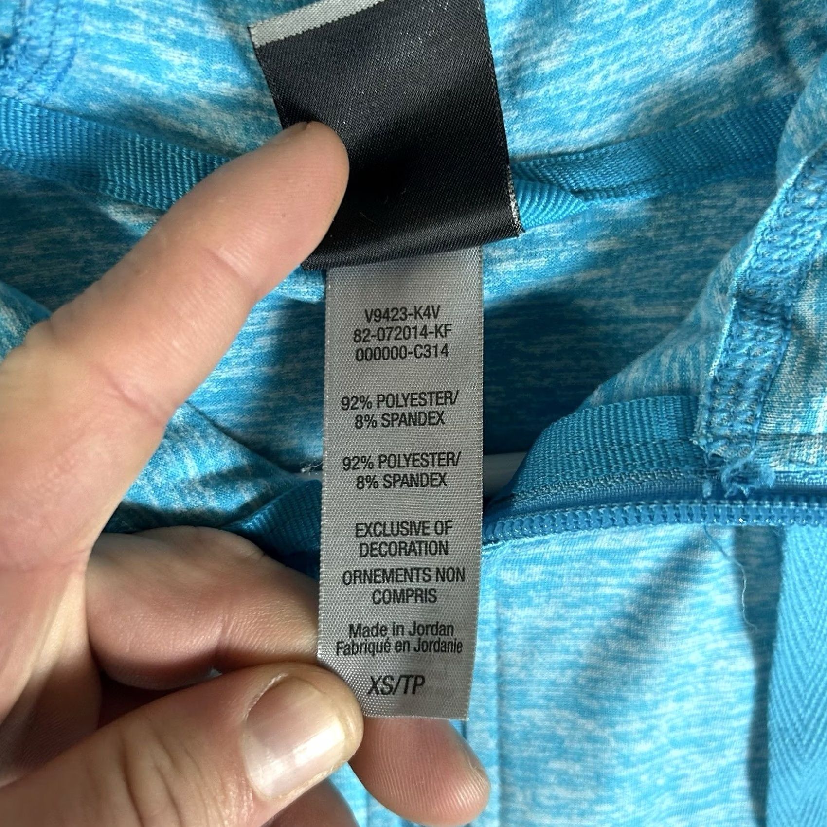 Champion Champion Hoodie Womens XS Full Zip Blue Long Sleeve Jacket Size XS / US 0-2 / IT 36-38 - 4 Thumbnail