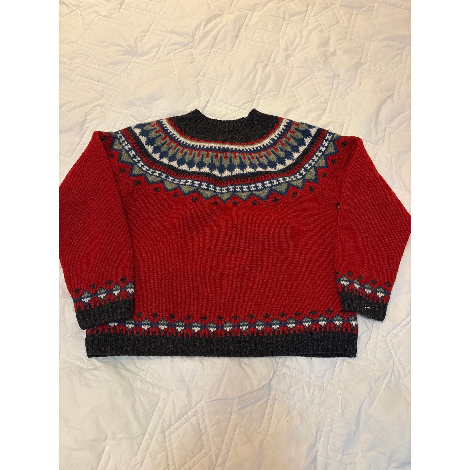 Eddie Bauer Vintage Eddie Bauer Wool Sweater Size M / US 6-8 / IT 42-44 - 8 Thumbnail