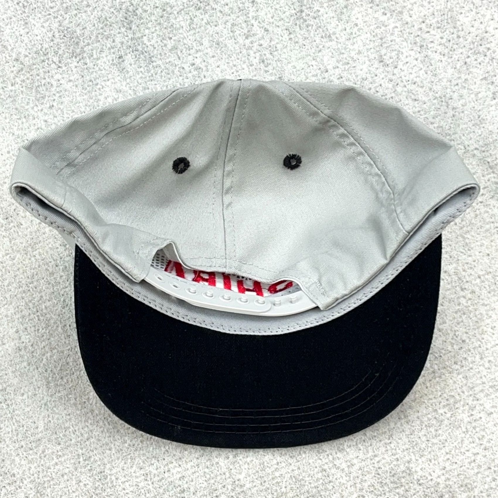 Vintage VINTAGE Toshiba Trucker Hat Cap 90s USA Houston Texas Electronics TV Gray Mens Size ONE SIZE - 4 Thumbnail