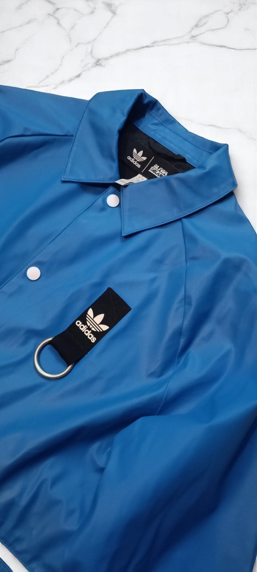 Adidas OLIVIA OBLANC x KENDALL JENNER FW18 TRENCH COAT BLUE Size S / US 4 / IT 40 - 16 Thumbnail