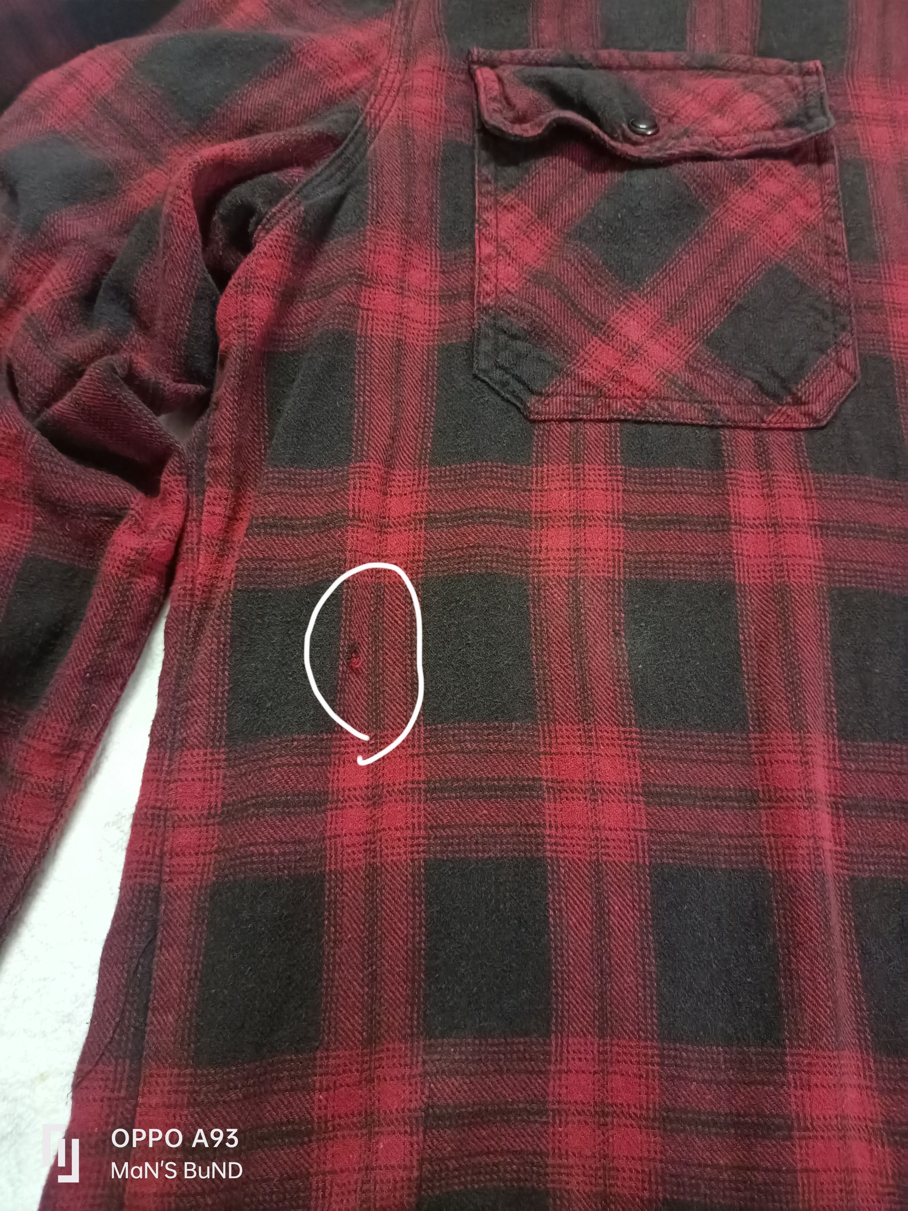 Flannel × Harley Davidson × Vintage HARLEY DAVIDSON Men's Red Plaid Flannel Slim Fit 99023-16VM Size US XL / EU 56 / 4 - 15 Thumbnail