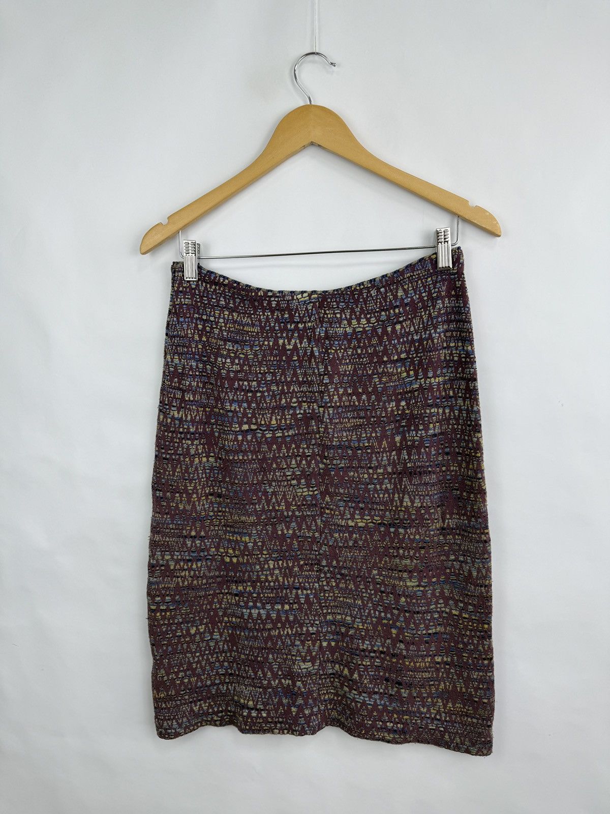 Missoni 🇮🇹 Vintage 90s Missoni Skirt Rare Retro Y2K Hype Size 27" / US 4 / IT 40 - 3 Thumbnail