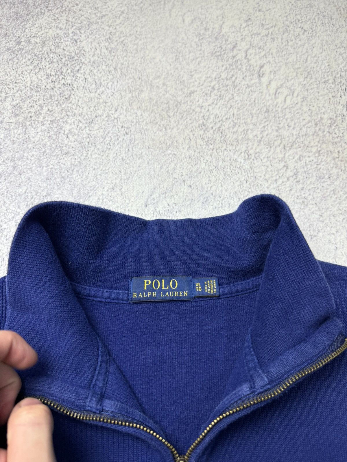 Polo Ralph Lauren Vintage Polo Ralph Lauren 1/4 Zip Sweatshirt Y2K Rare Size US XL / EU 56 / 4 - 9 Thumbnail