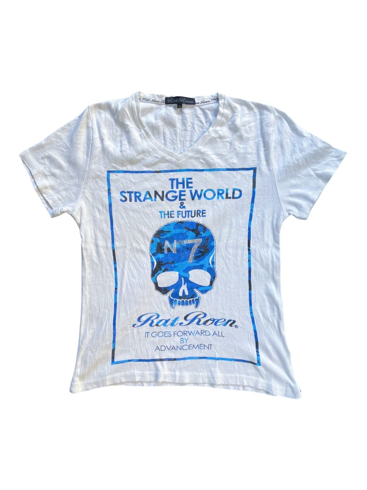 Roen RAT ROEN POEM TEE Size US M / EU 48-50 / 2 - 1 Thumbnail
