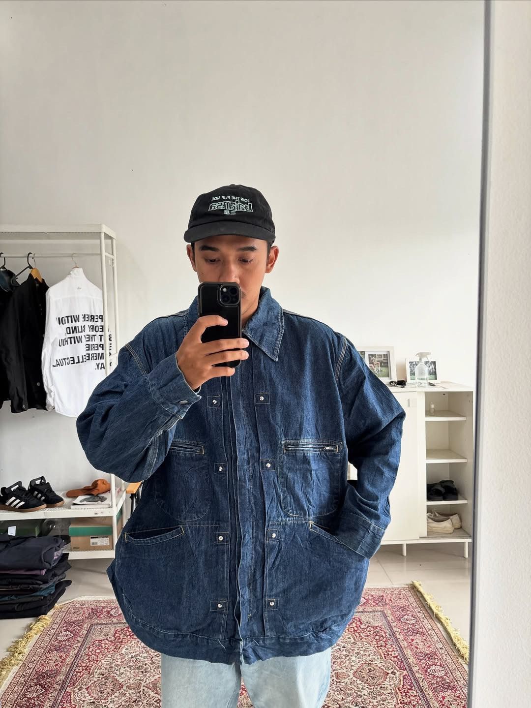 45rpm 45Rpm Oversized Type 2 Denim Jacket Baggy Jeans Jacket Size US XL / EU 56 / 4 - 9 Thumbnail