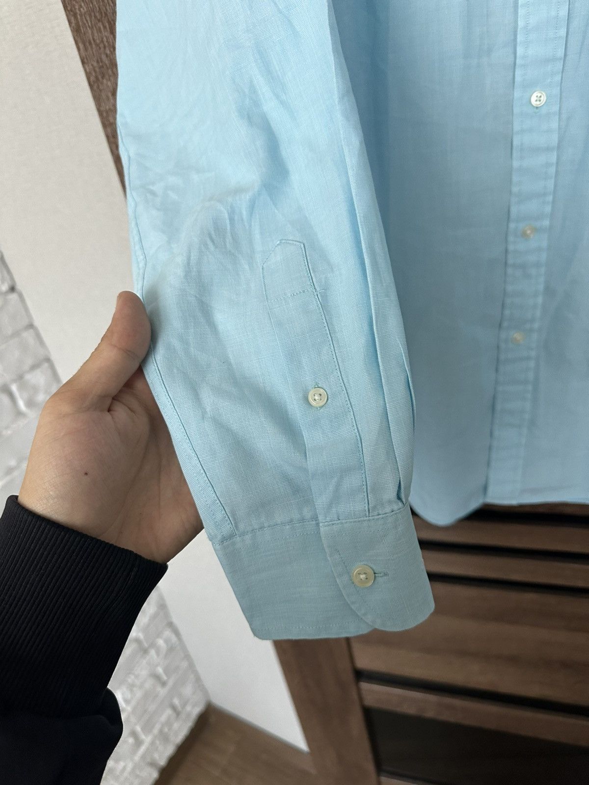 Christian Dior Monsieur Christian Dior Monsieur Shirt Button Up Long Sleeve Vintage Size US L / EU 52-54 / 3 - 7 Thumbnail