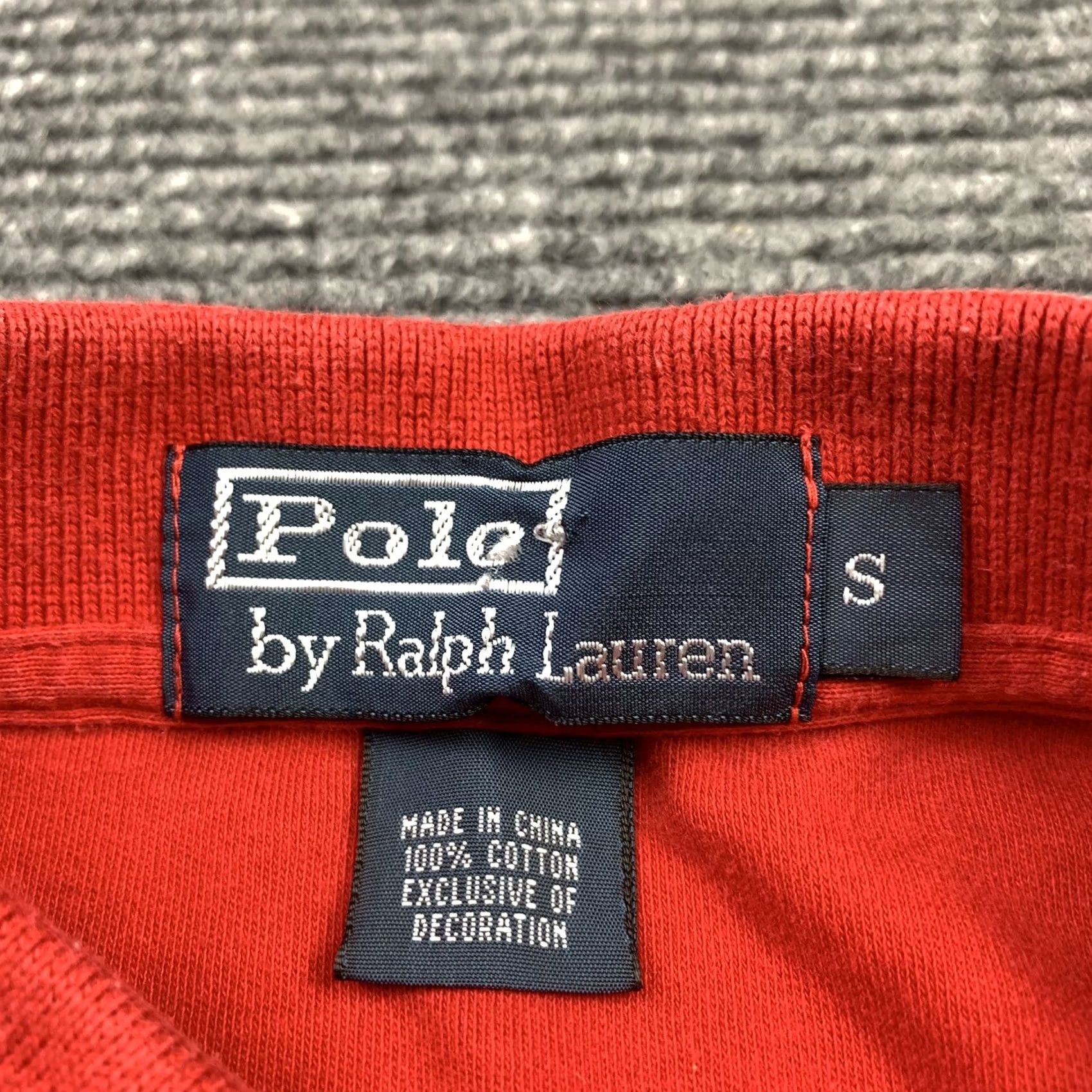 Polo Ralph Lauren Polo Ralph Lauren Polo Shirt Men’s Short Sleeve Red Embroidered Pony Size S Regular Cap/Collar Polo Size US S / EU 44-46 / 1 - 2 Thumbnail