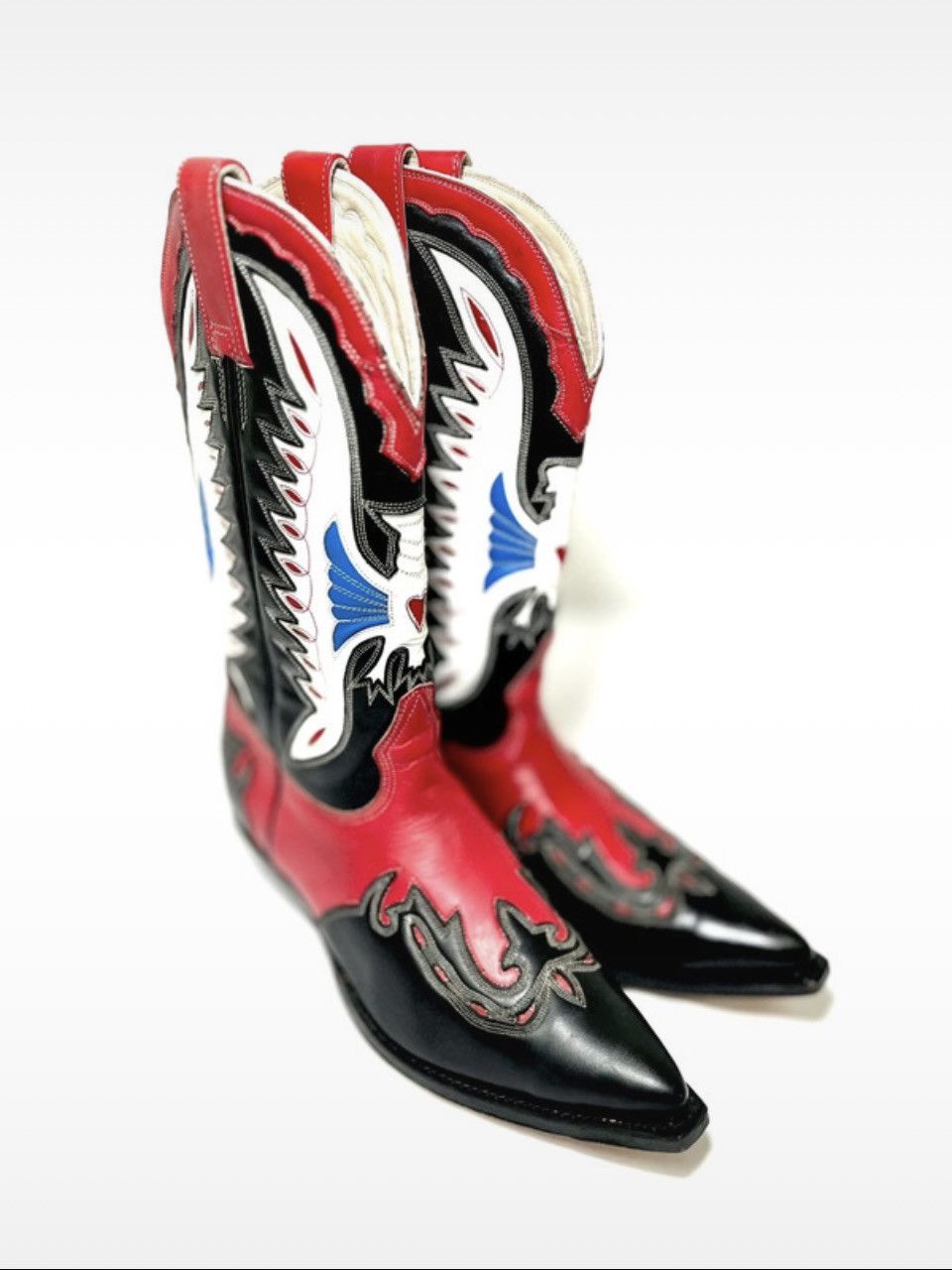 Other Santiags Don Quijote - 1992 - Roy Rogers Eagle Heart - Mint Size US 8.5 / EU 41-42 - 5 Thumbnail