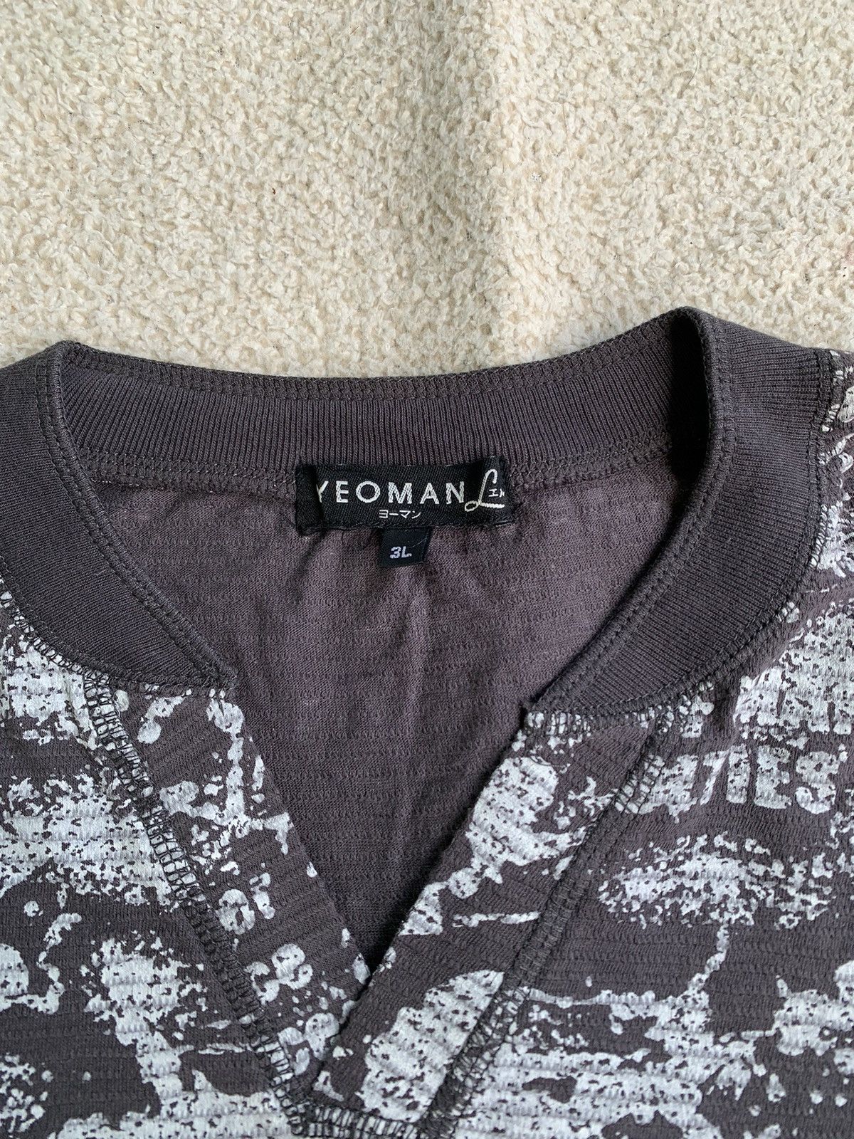 Japanese Brand Yeoman Poem Rock Longsleeve Tshirt Size US L / EU 52-54 / 3 - 7 Thumbnail
