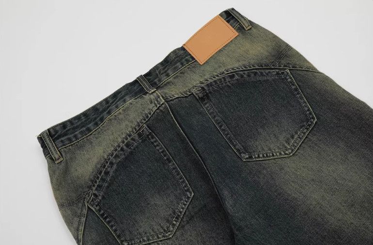 Vintage Men's American loose casual washed flared jeans Size US 32 / EU 48 - 5 Thumbnail