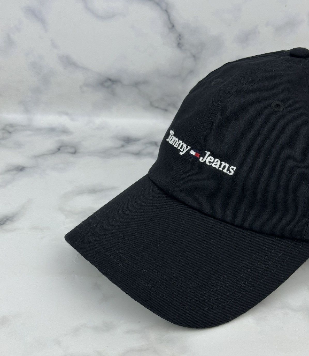 Tommy Hilfiger Tommy Jeans Classic Logo Baseball Cap - Black One Size Size ONE SIZE - 2 Thumbnail