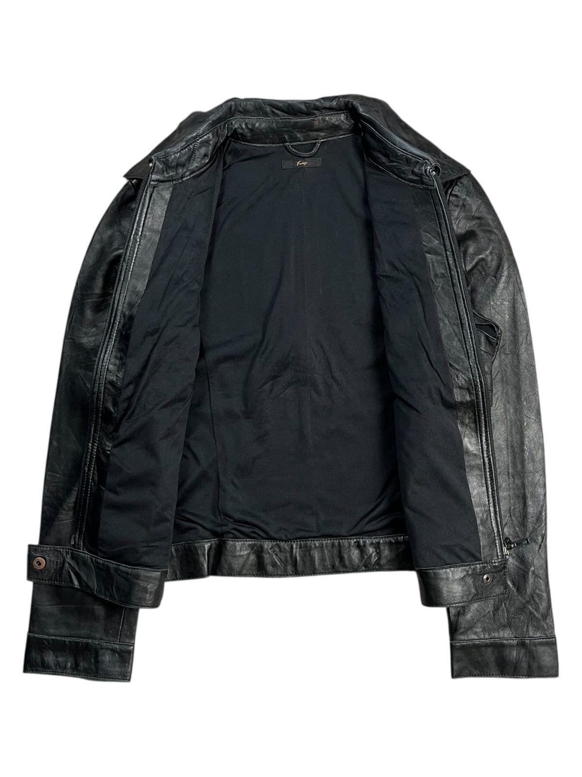 14th Addiction Old Vice Fairy - Vkei Style Leather Jacket Size L / US 10 / IT 46 - 2 Thumbnail
