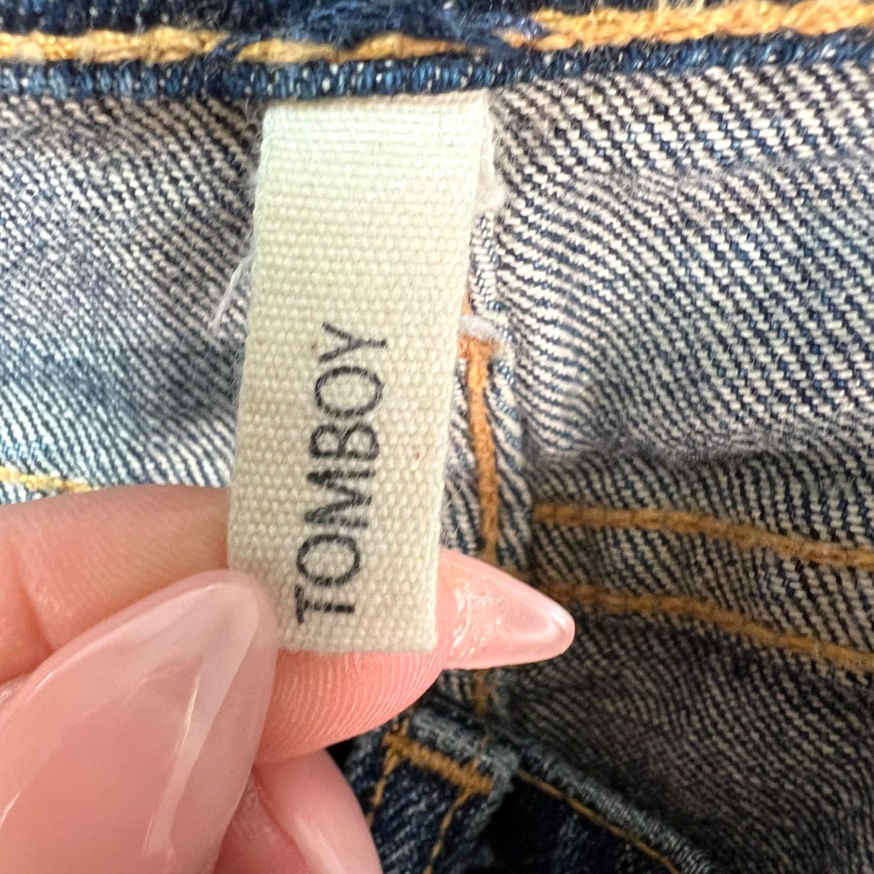 Rag & Bone Rag & Bone Womens Size 25 Tomboy Skinny Mid-Rise Jeans Blue Denim Size 42" / US 20 - 4 Thumbnail