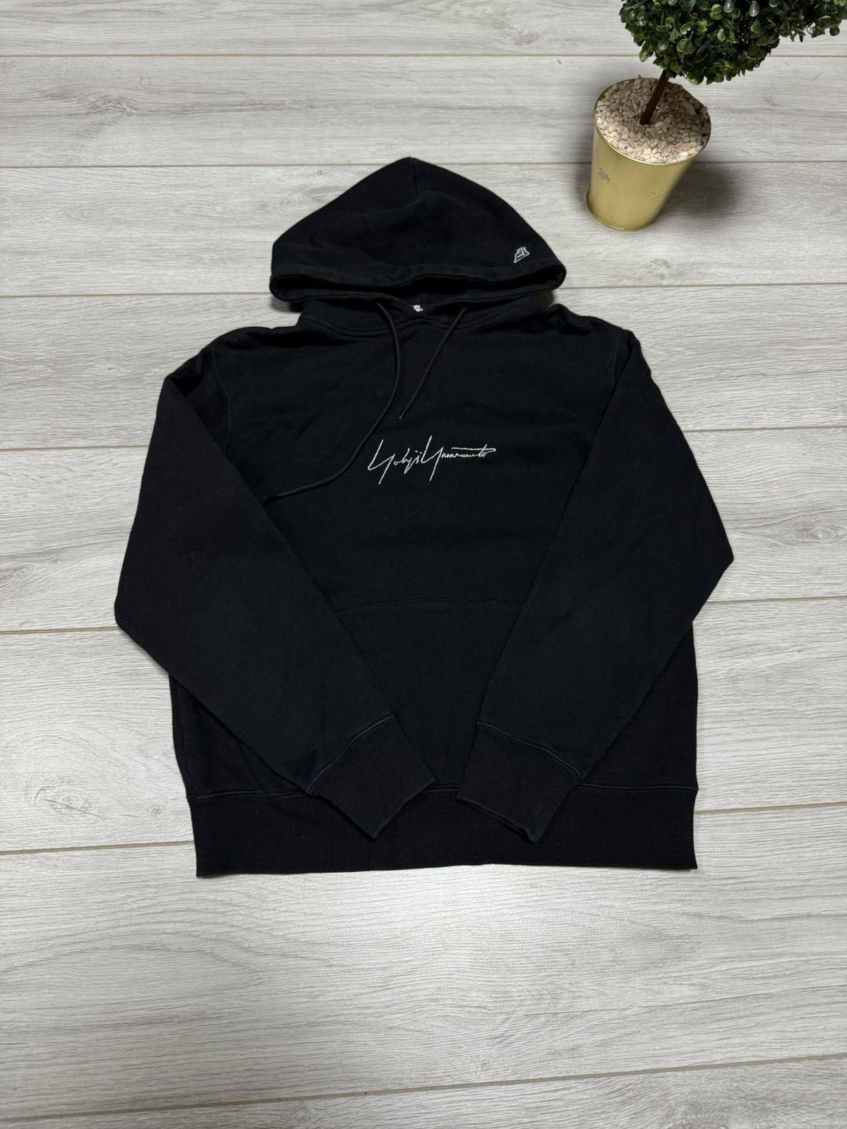 New Era × Yohji Yamamoto Yohji Yamamoto Pour Homme x New Era Hoodie sign logo Size US S / EU 44-46 / 1 - 8 Thumbnail