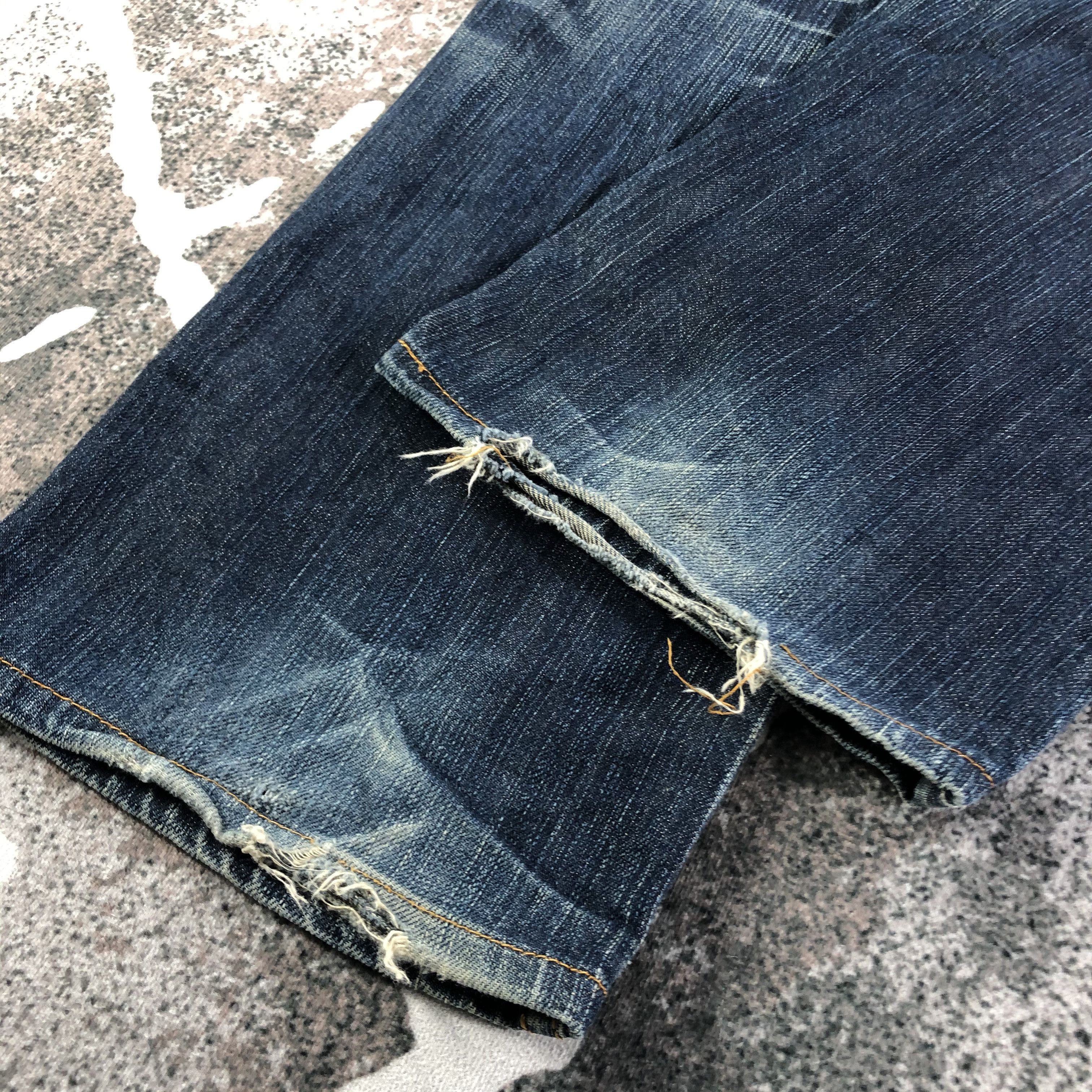 Edwin Vintage Edwin XV Jeans Faded Blue Denim KJ2331 Size US 30 / EU 46 - 6 Thumbnail